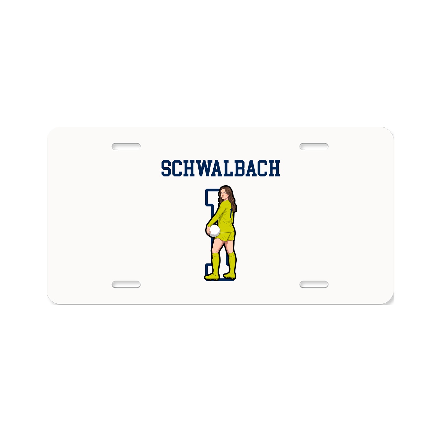 License Plate — Shirsey in Classic
