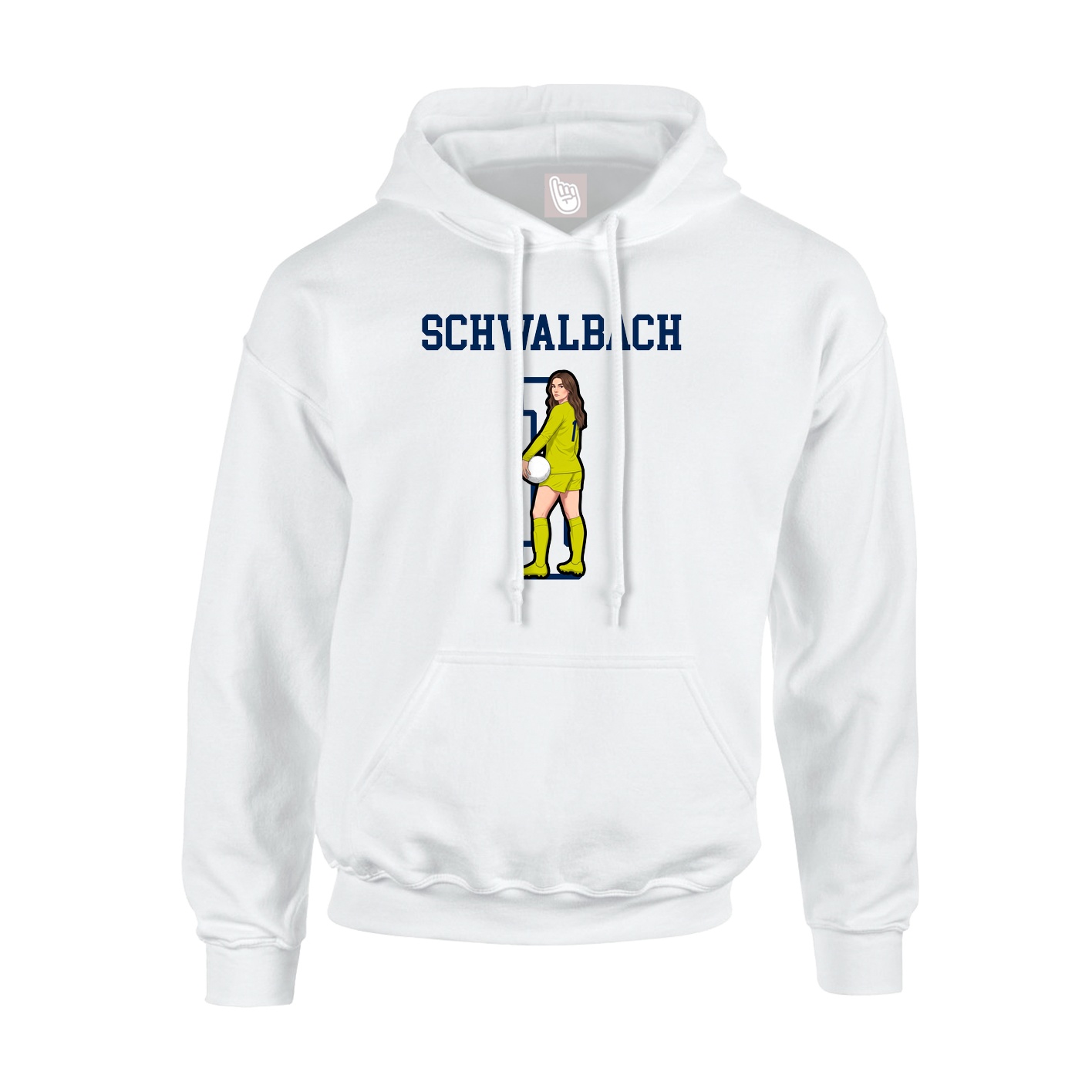 Youth Hoodie — Shirsey in White