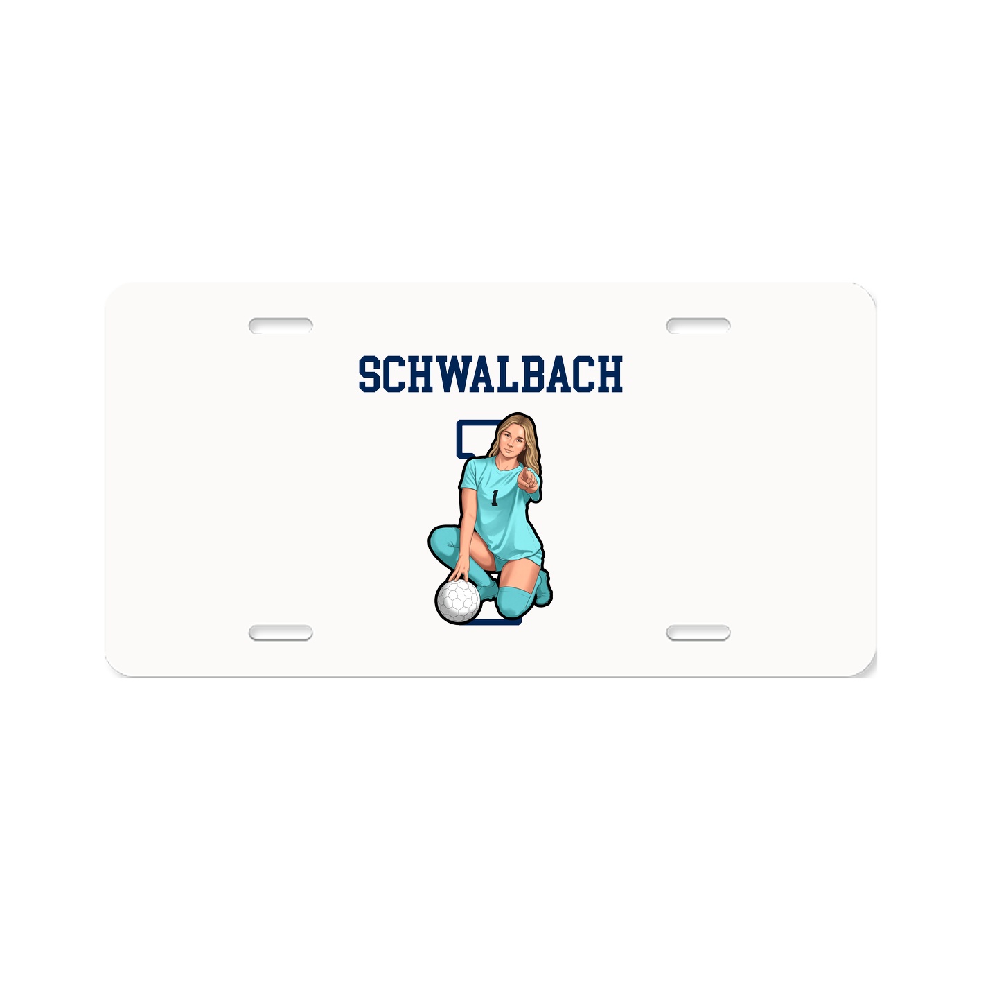 License Plate — Shirsey in Classic