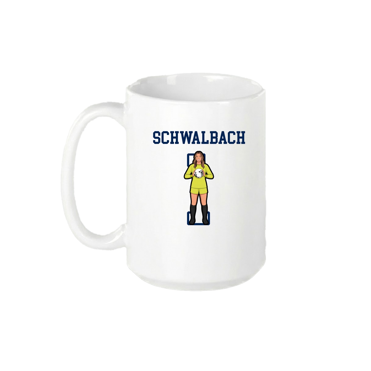 15oz Coffee Mug — Shirsey in White