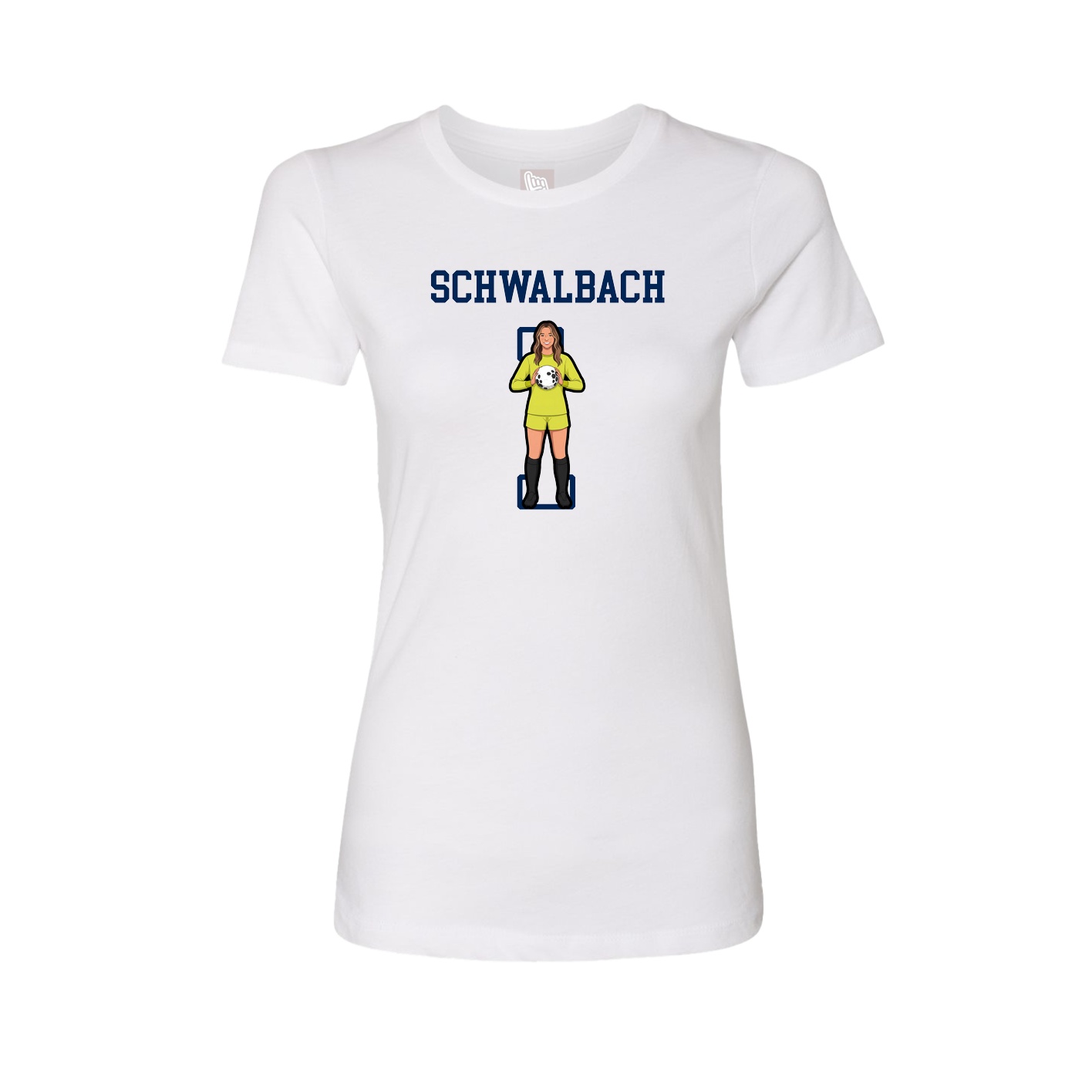 Fitted Women's Tee — Shirsey in White