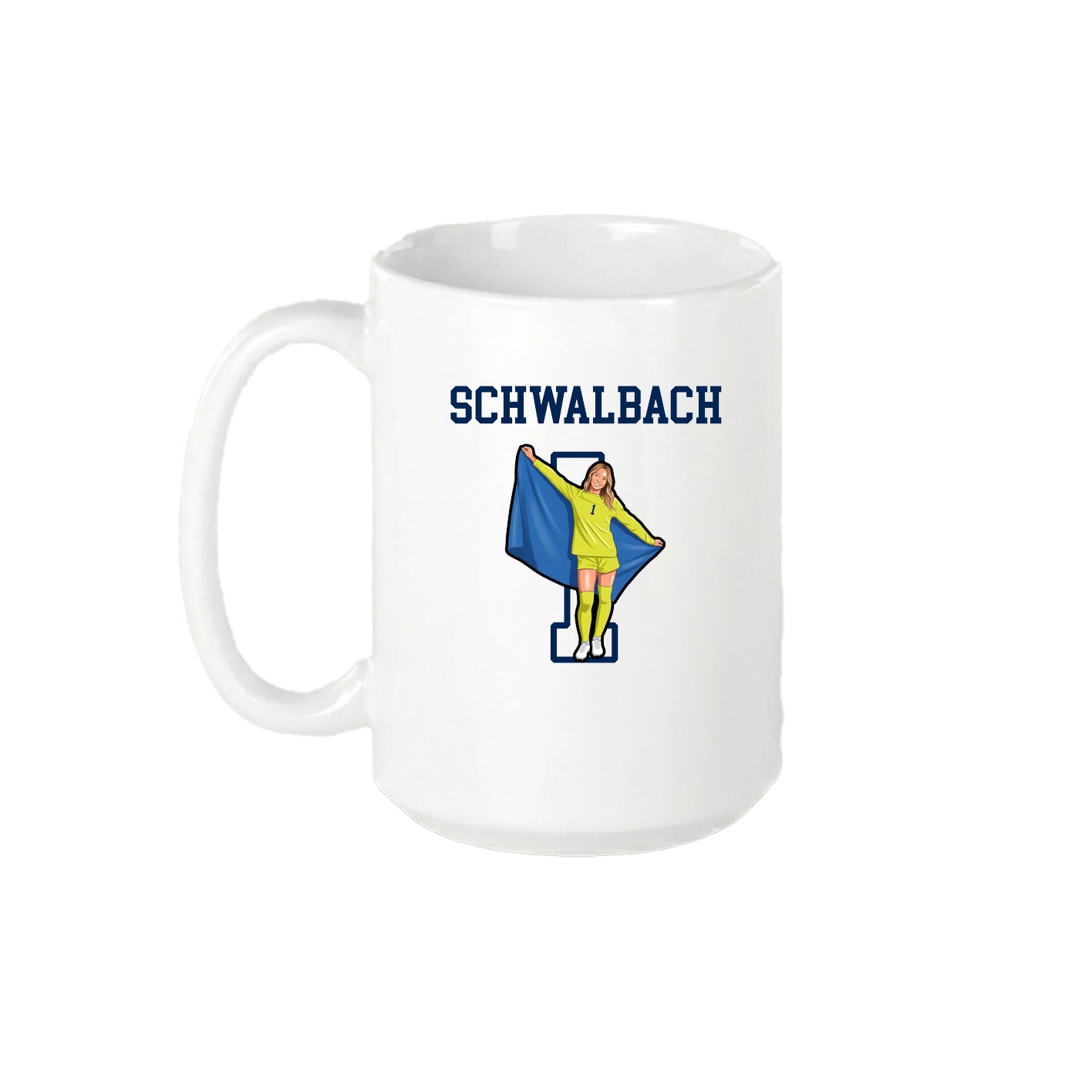15oz Coffee Mug — Shirsey in White
