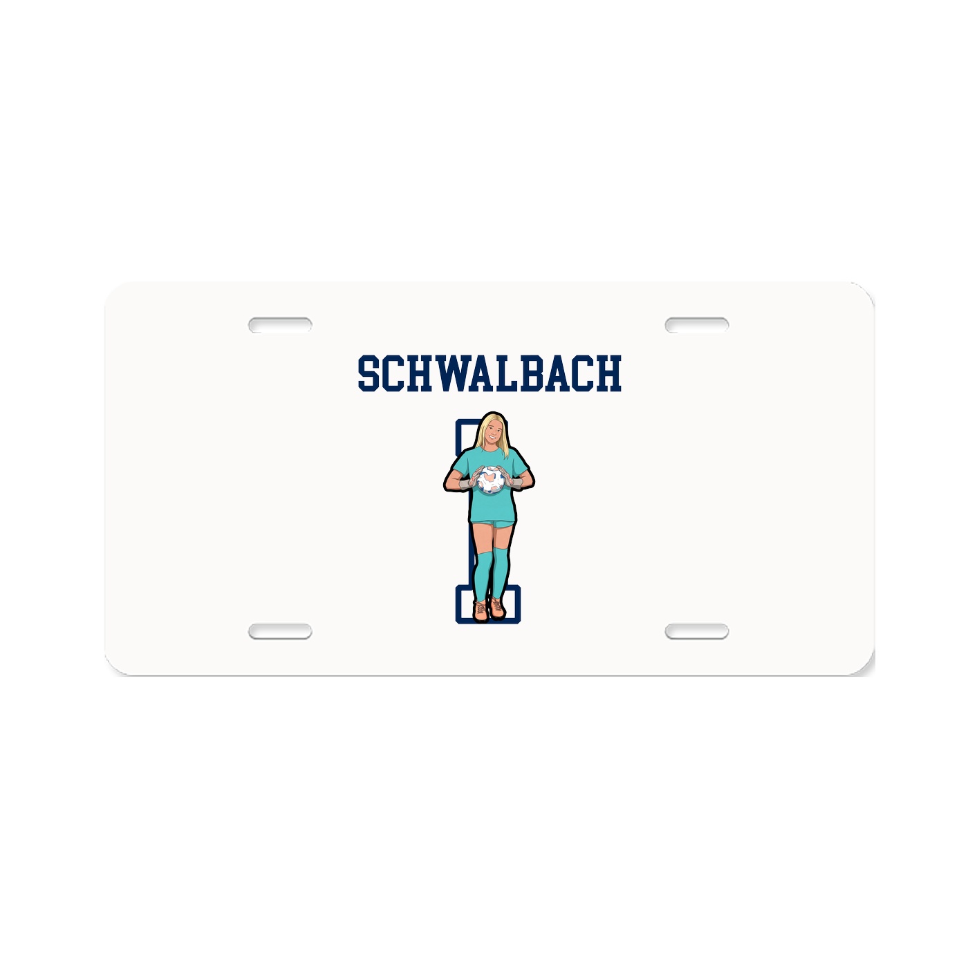 License Plate — Shirsey in Classic
