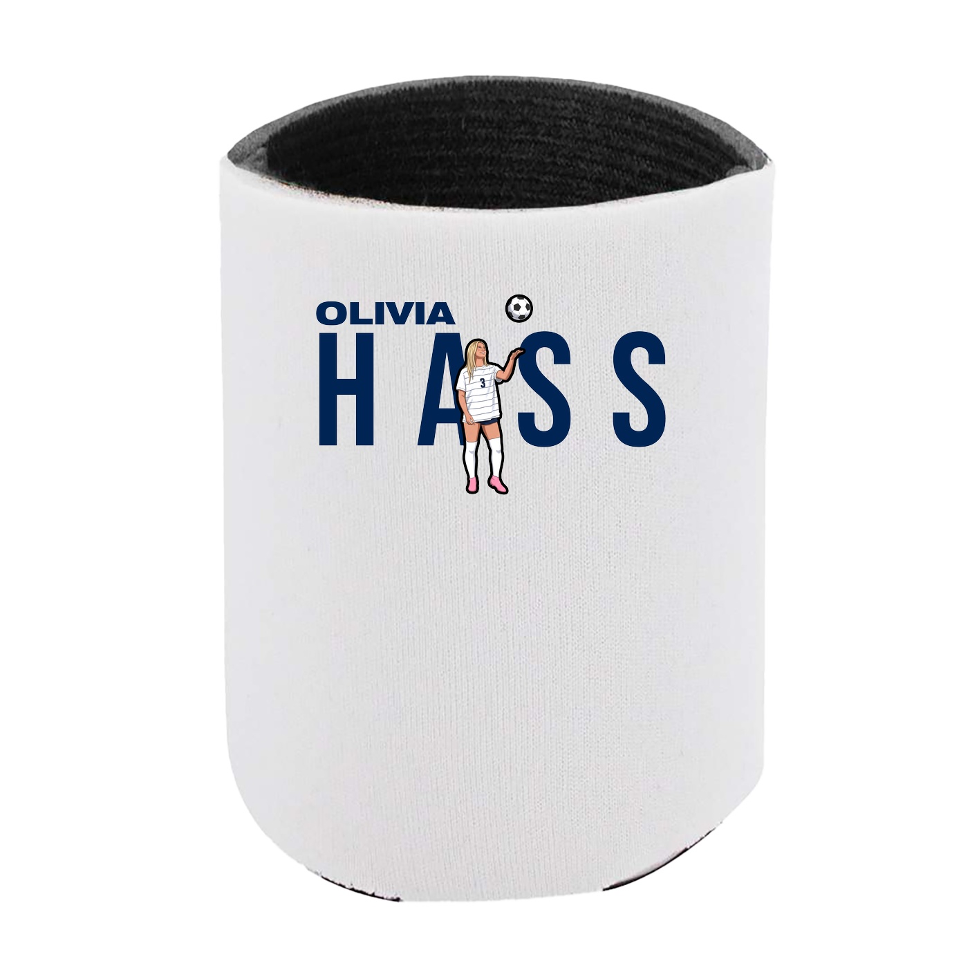 Can Holder — Player Name in White