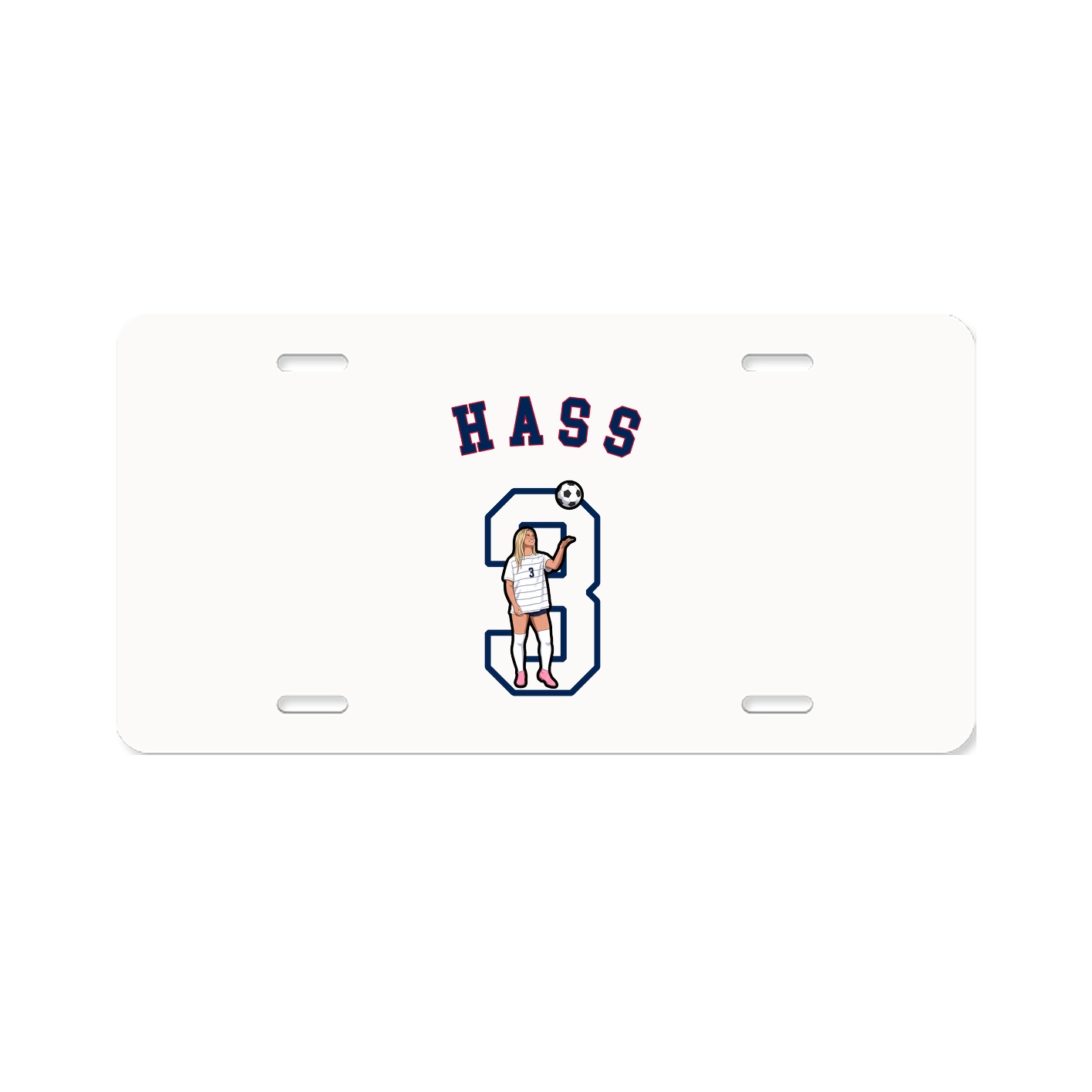 License Plate — Shirsey Arch in Classic
