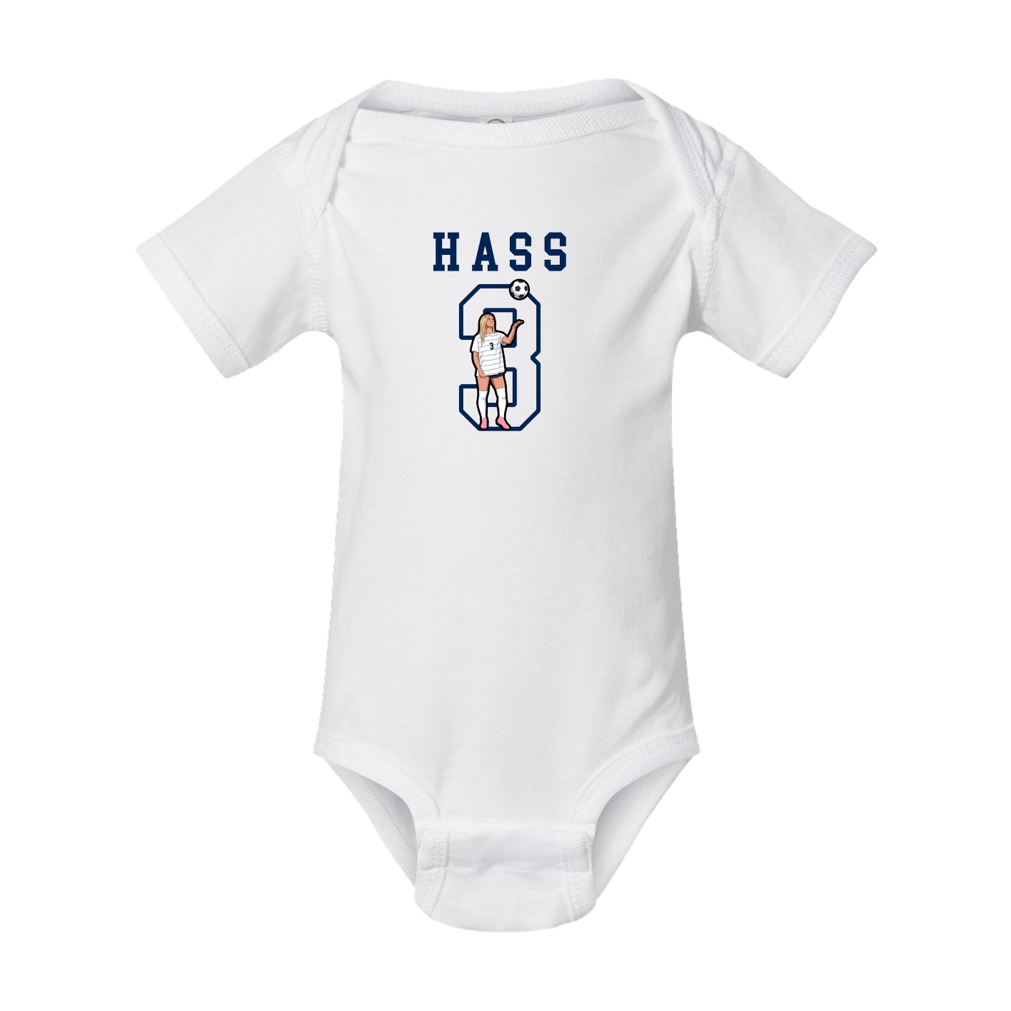 Baby Onesie — Shirsey in White