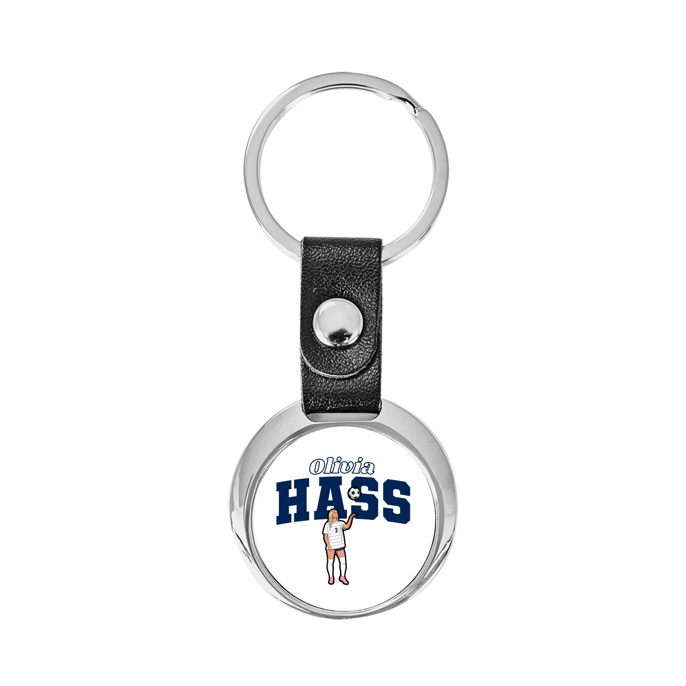 Key Chain — Name Arch in Classic