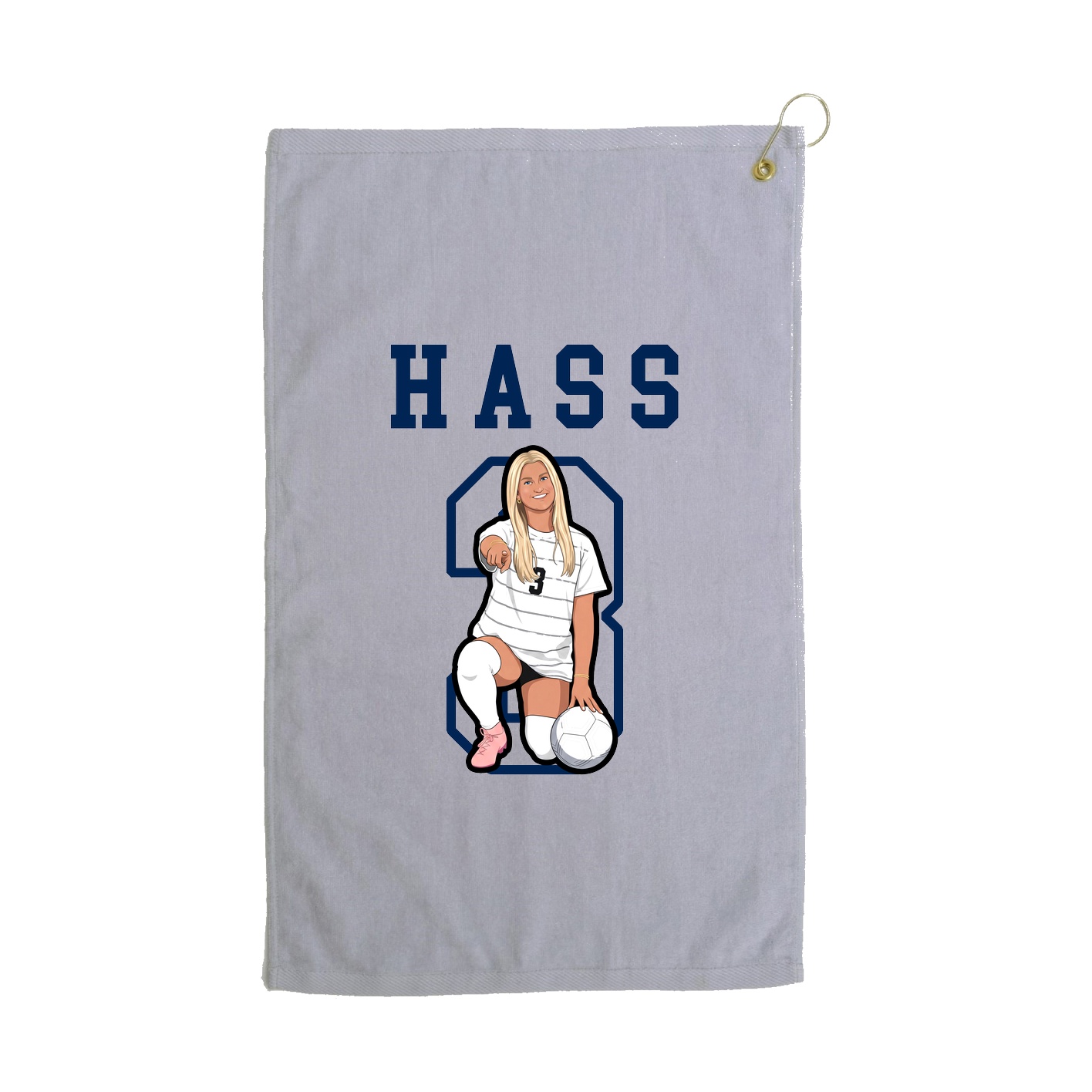 Golf Towel — Shirsey in Grey