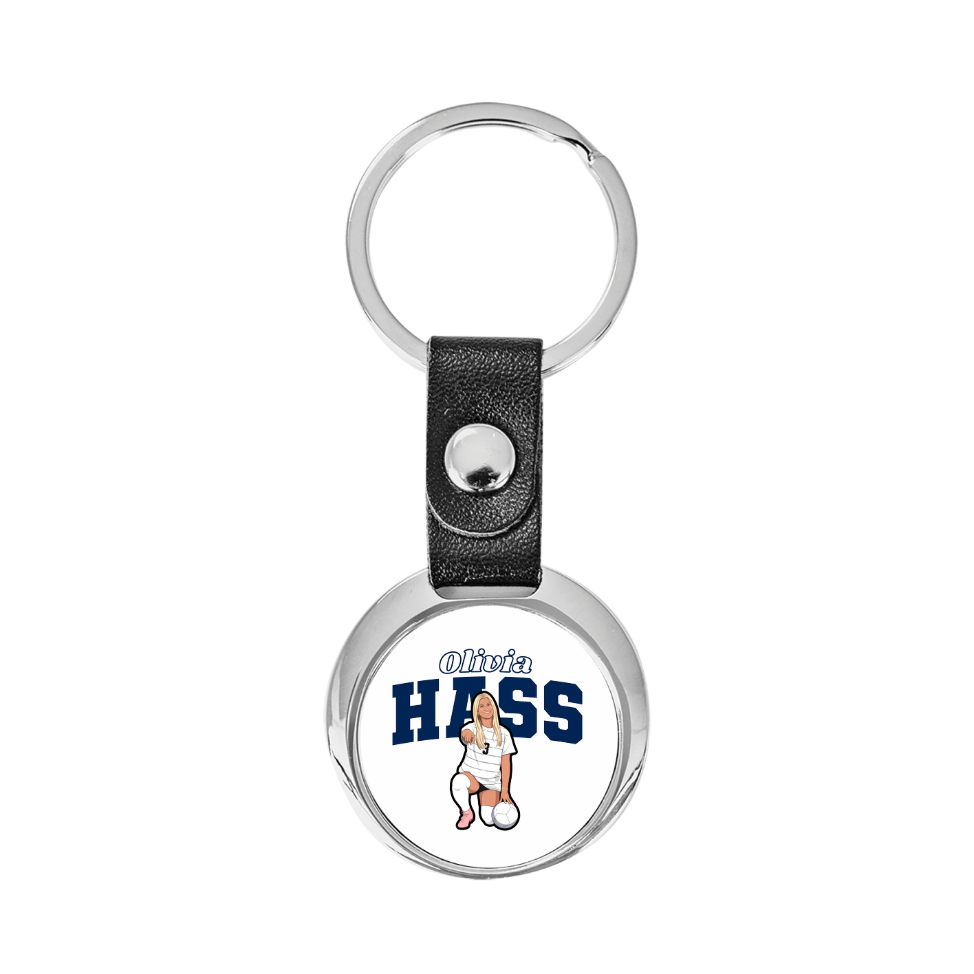 Key Chain — Name Arch in Classic