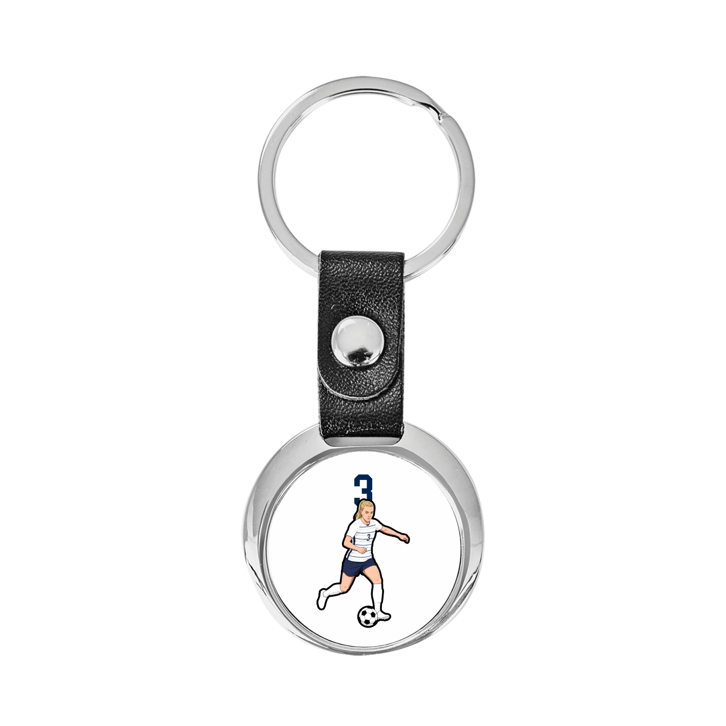 Key Chain — Number Top in Classic
