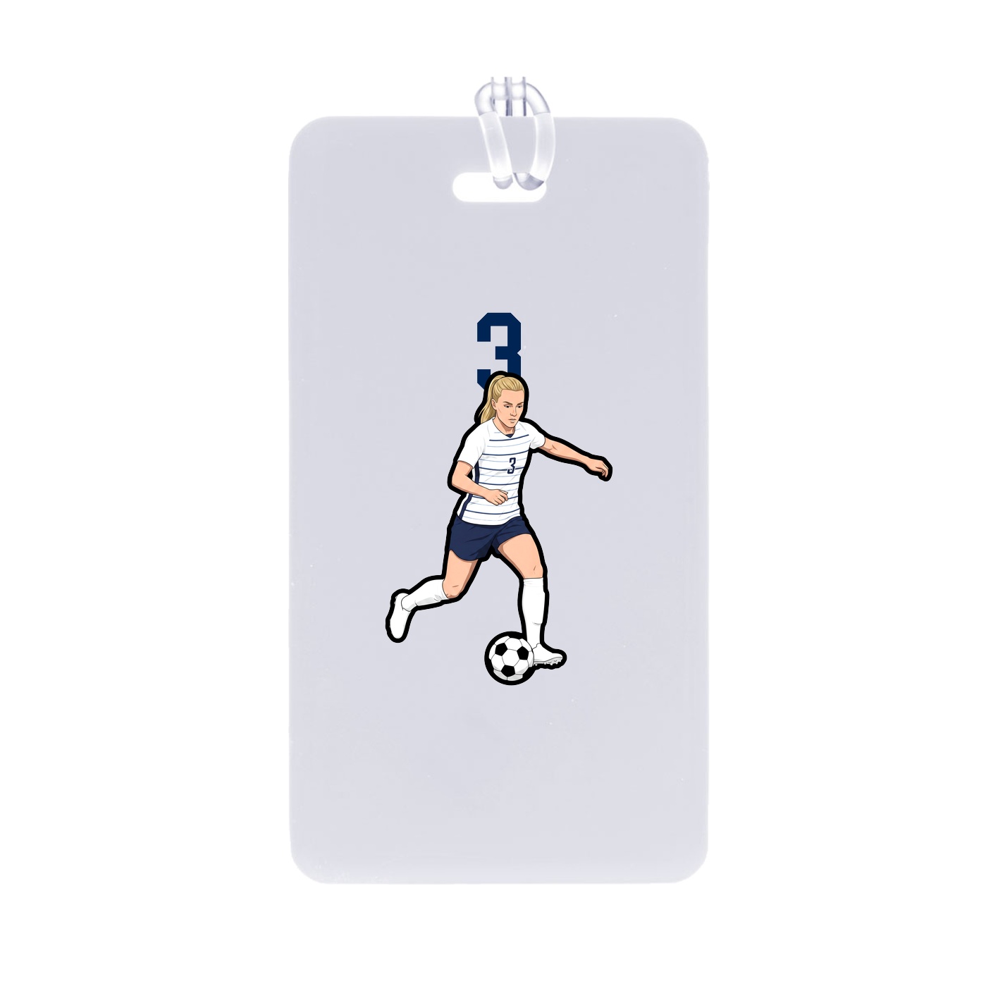 Bag Tag — Number Top in Classic
