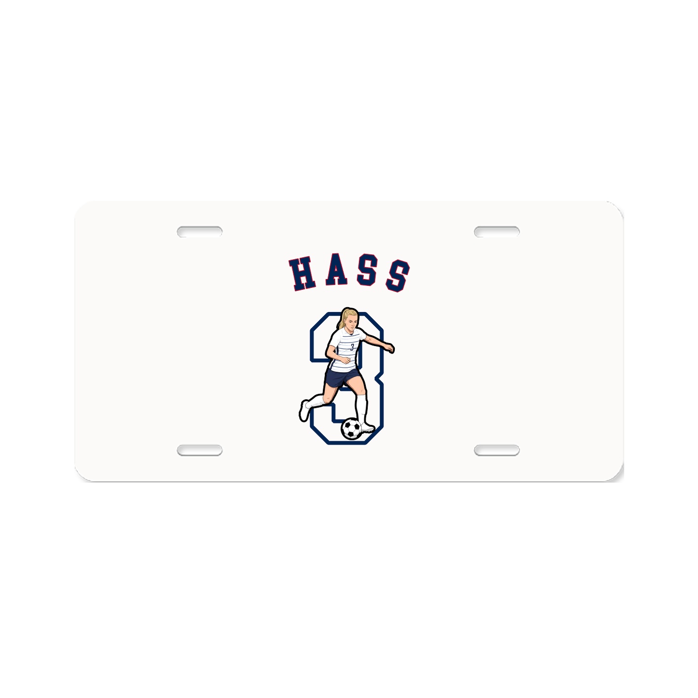License Plate — Shirsey Arch in Classic