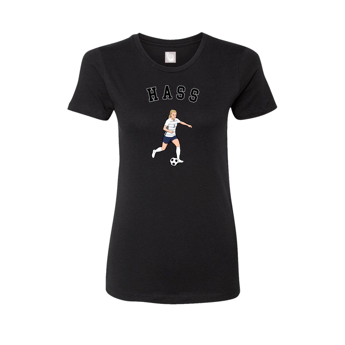 Womens Tee — Shirsey Arch in Black