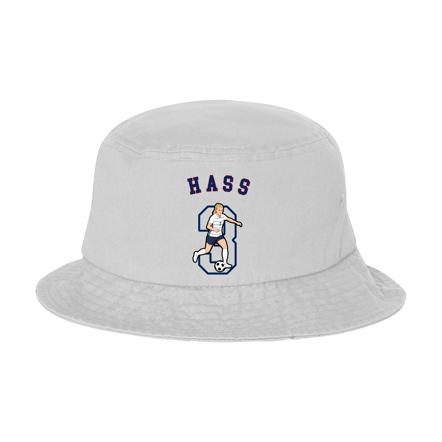 Bucket Cap — Shirsey Arch in White