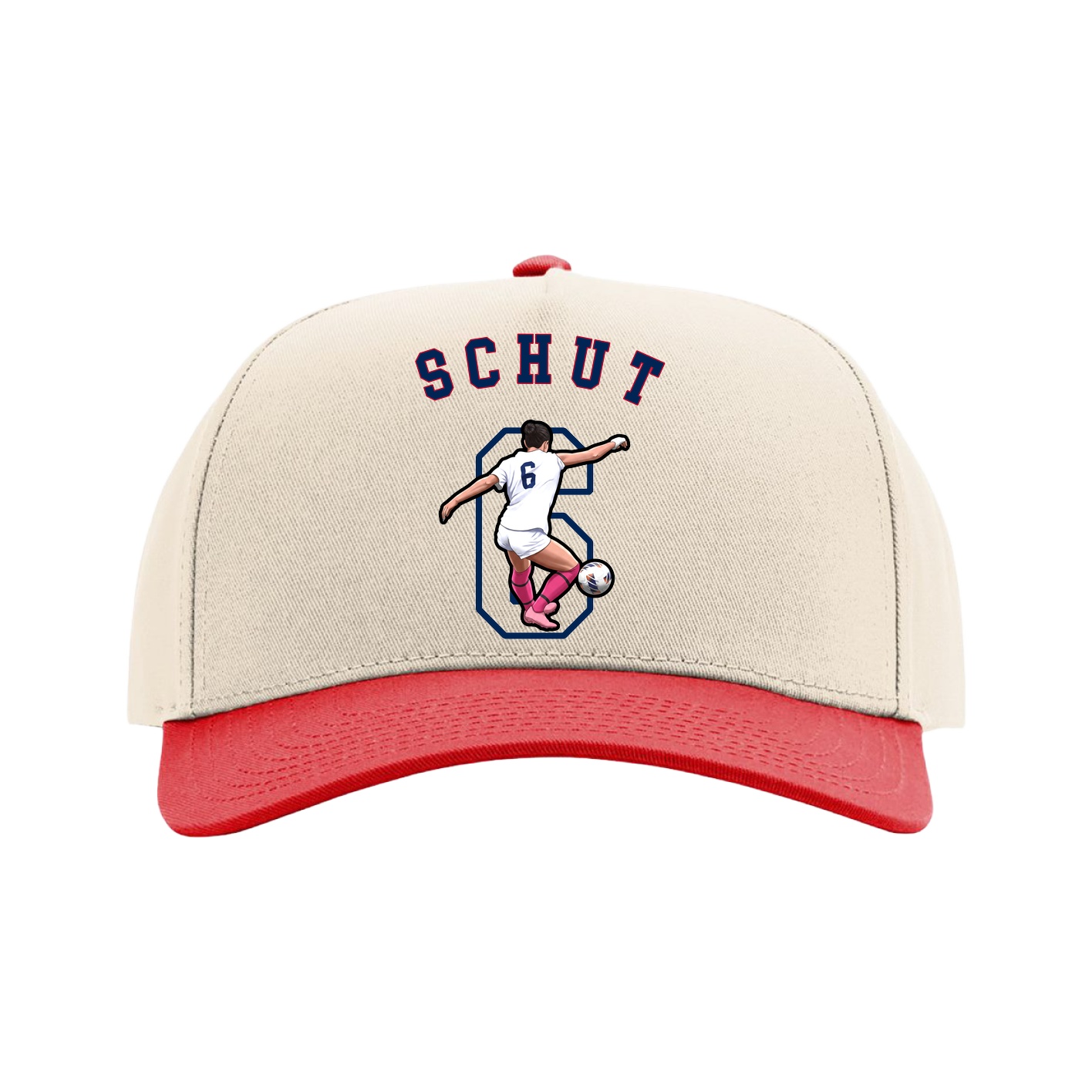 Full Fabric Five-Panel Champ Cap