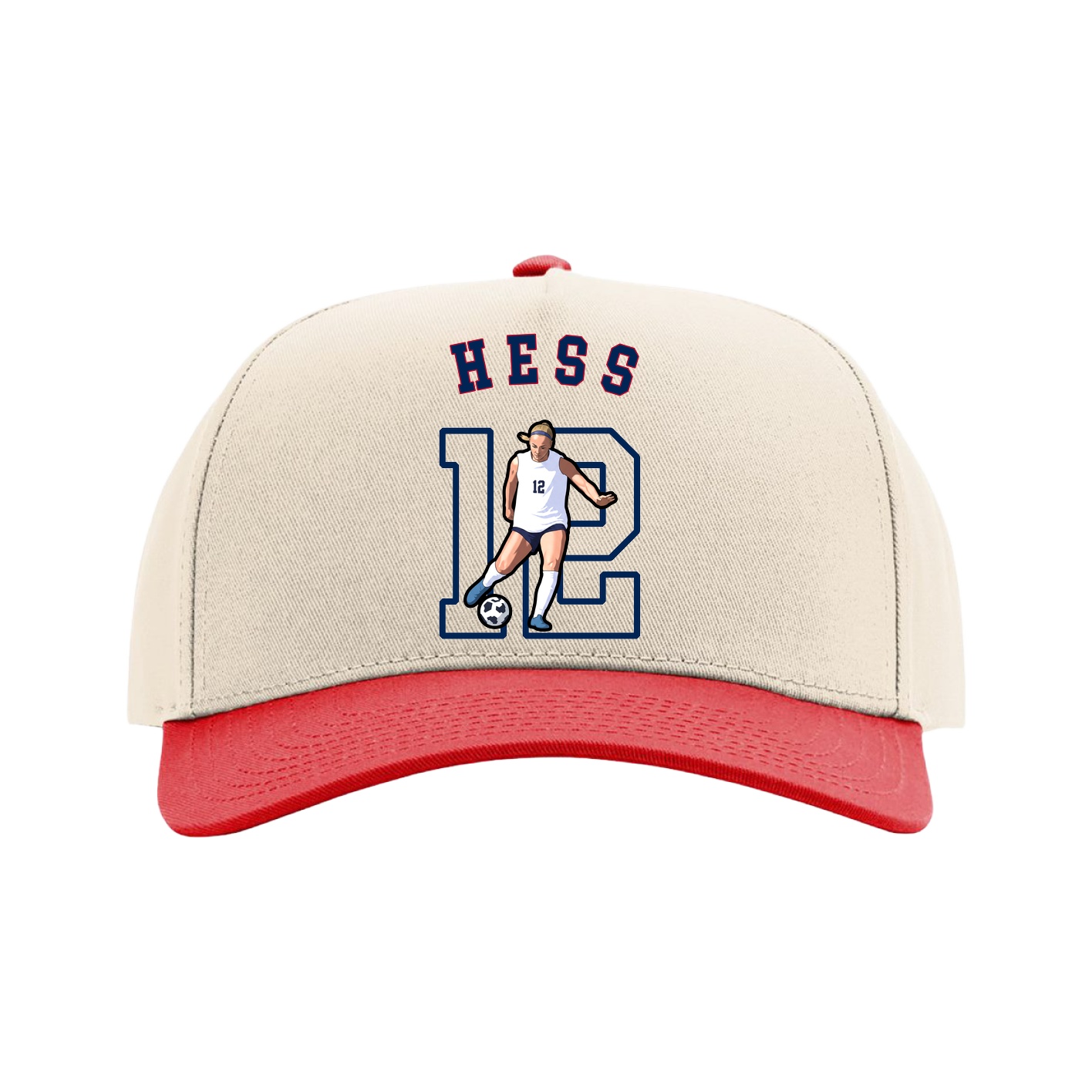 Full Fabric Five-Panel Champ Cap