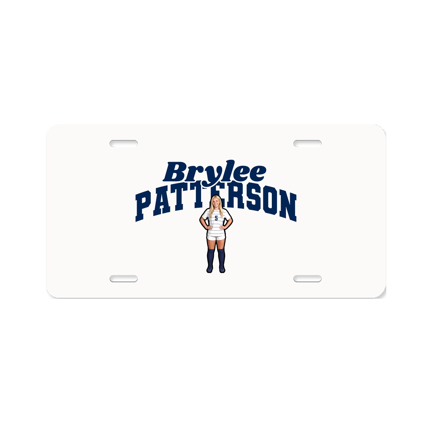 License Plate — Signature Arch in Classic