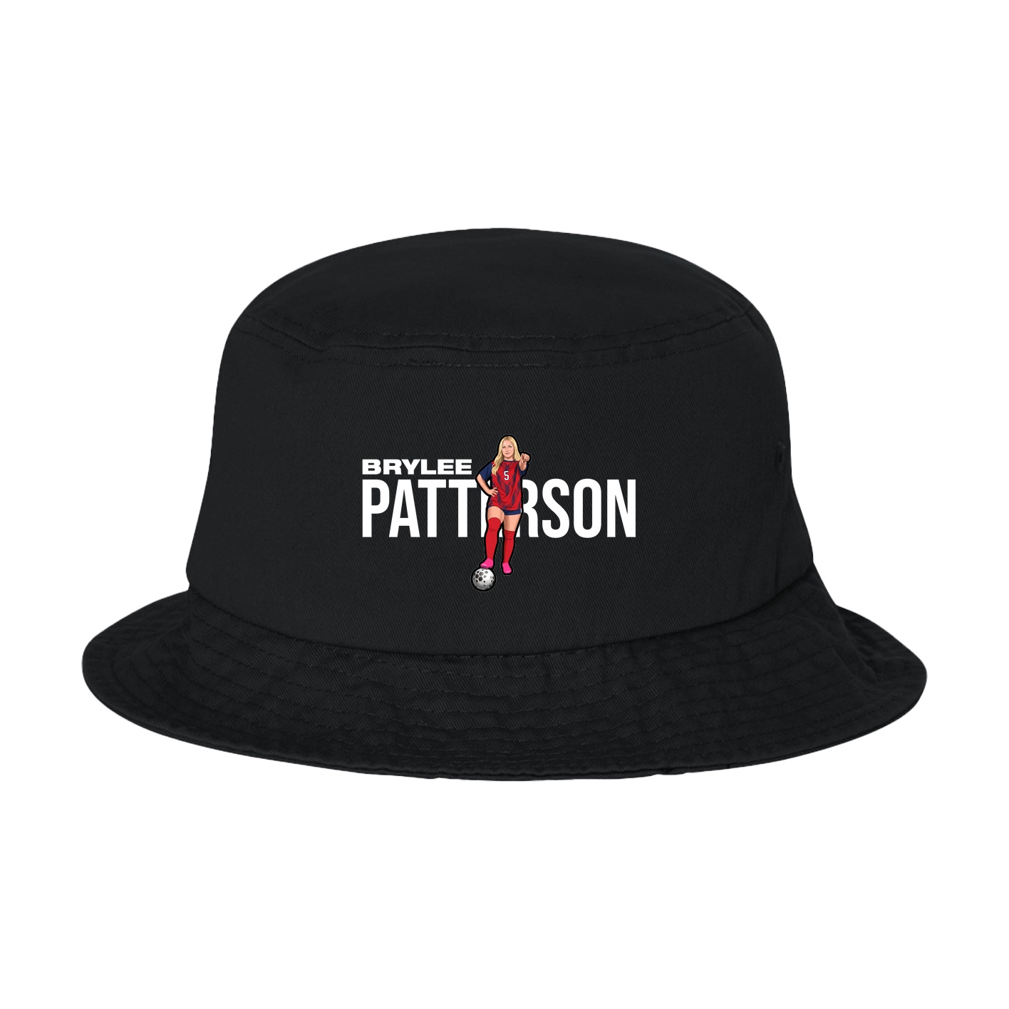 Bucket Cap — Player Name in Black