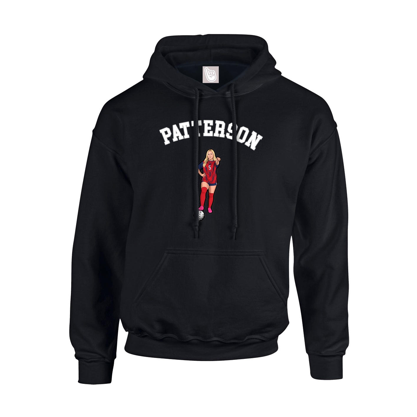Youth Hoodie — Shirsey Arch in Black