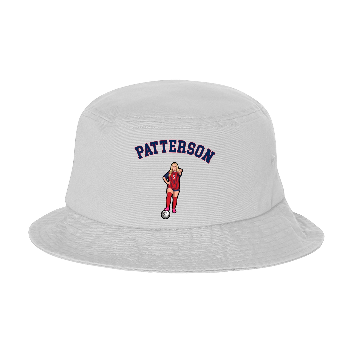 Bucket Cap — Shirsey Arch in White