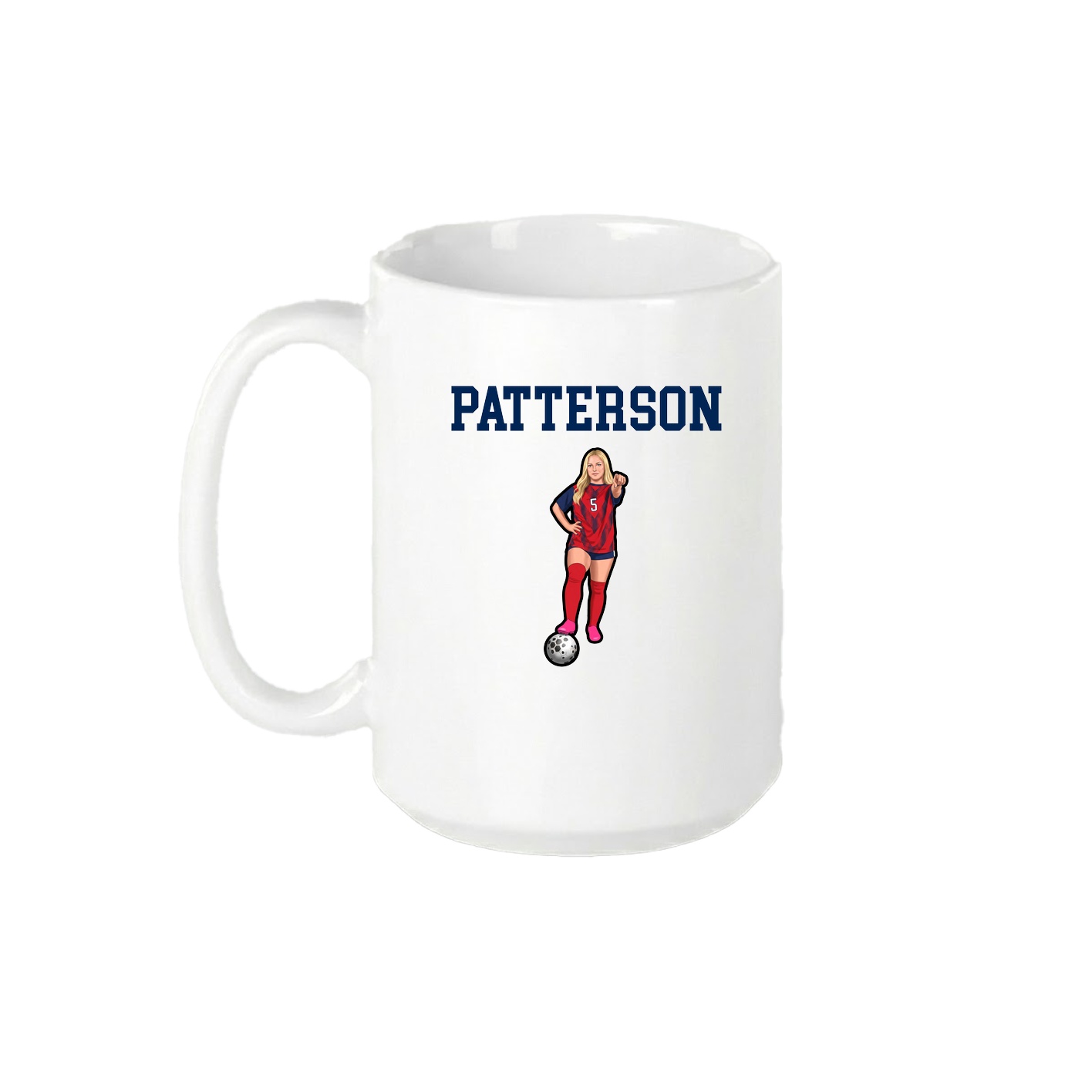 15oz Coffee Mug — Shirsey in White