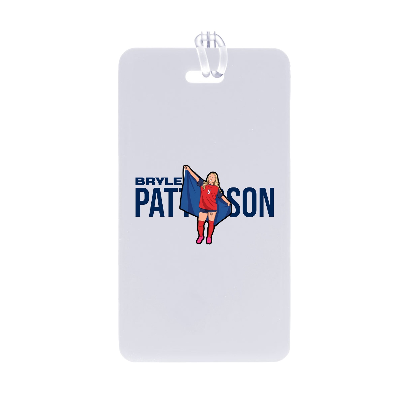 Bag Tag — Player Name in Classic