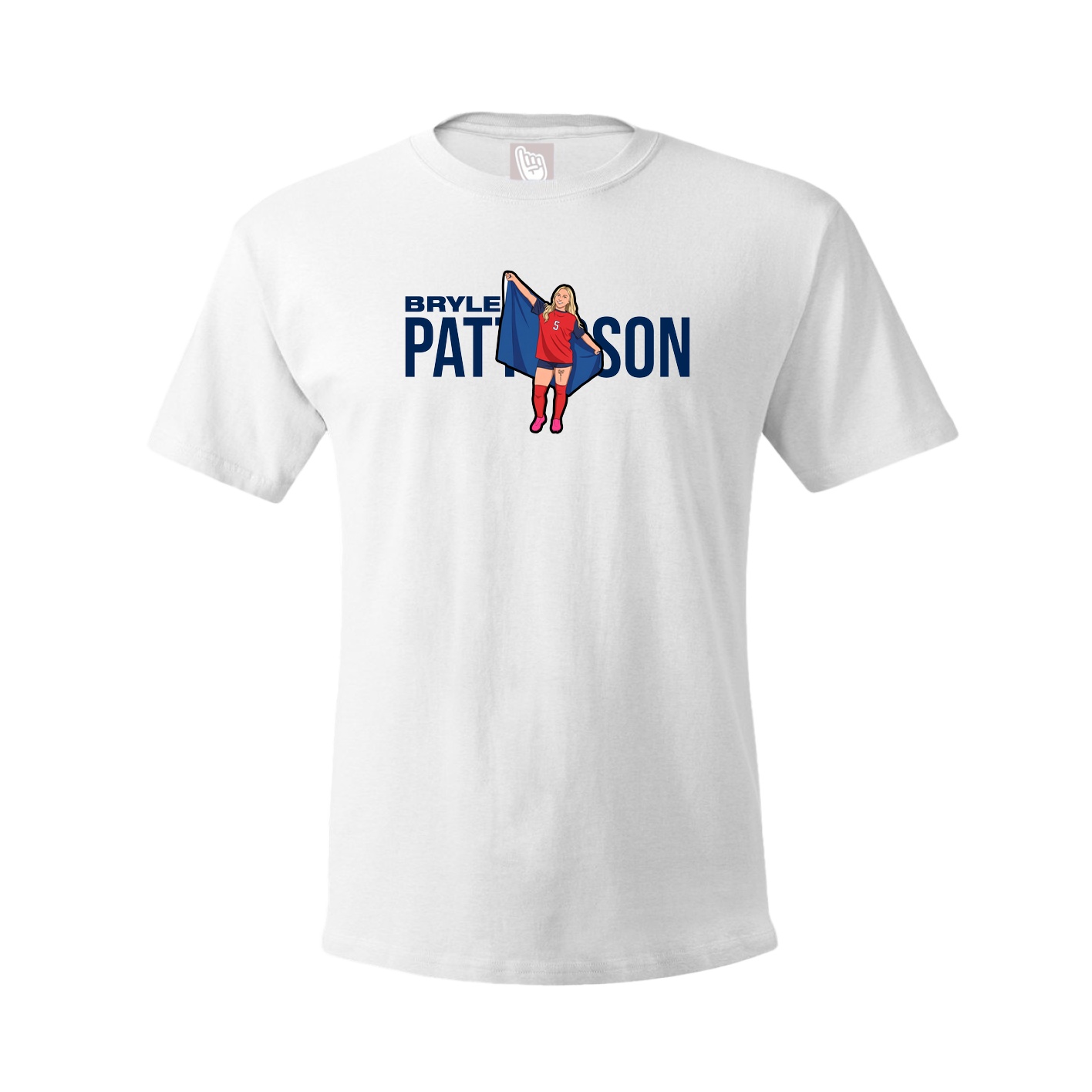 Tee — Player Name in White