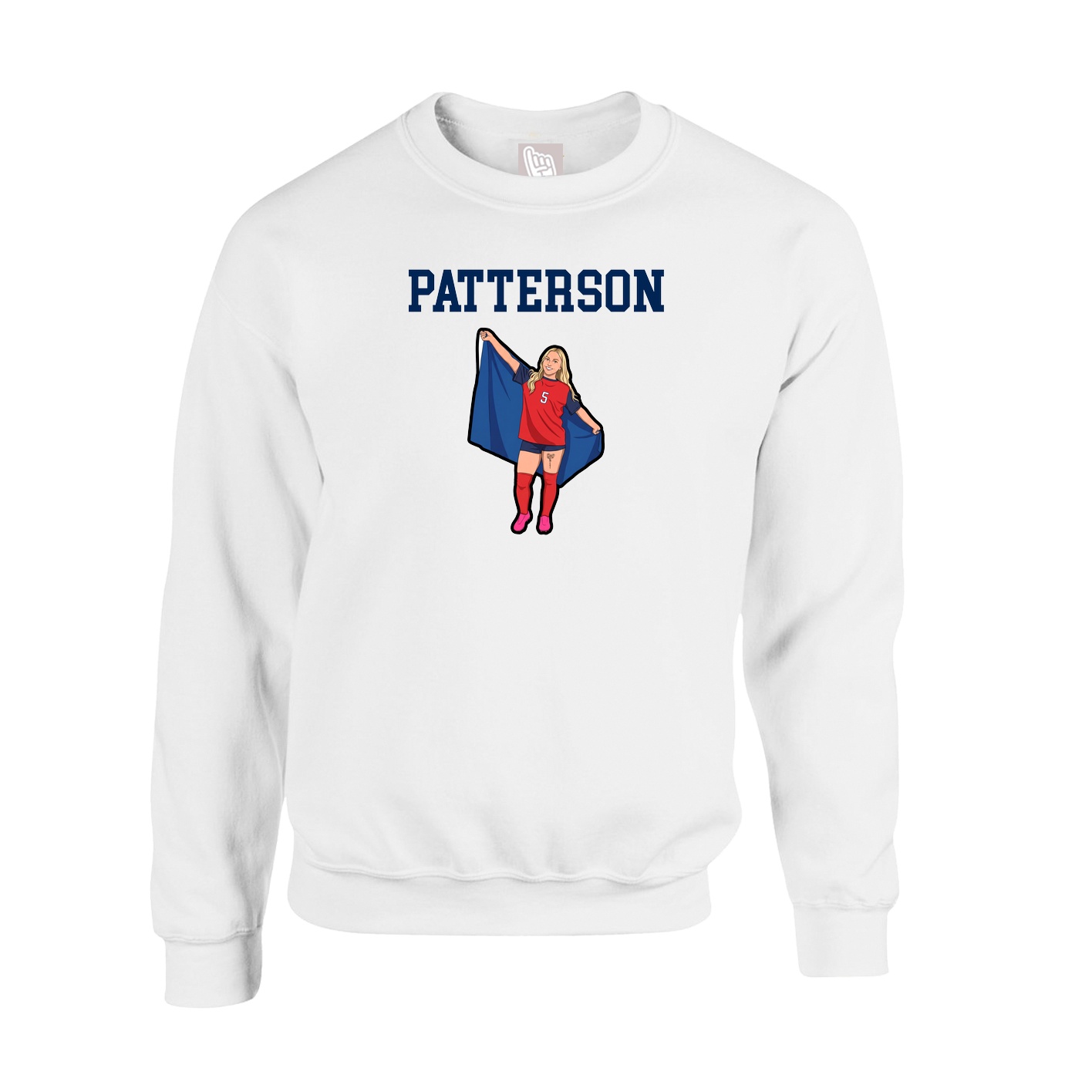 Fleece Crew — Shirsey in White