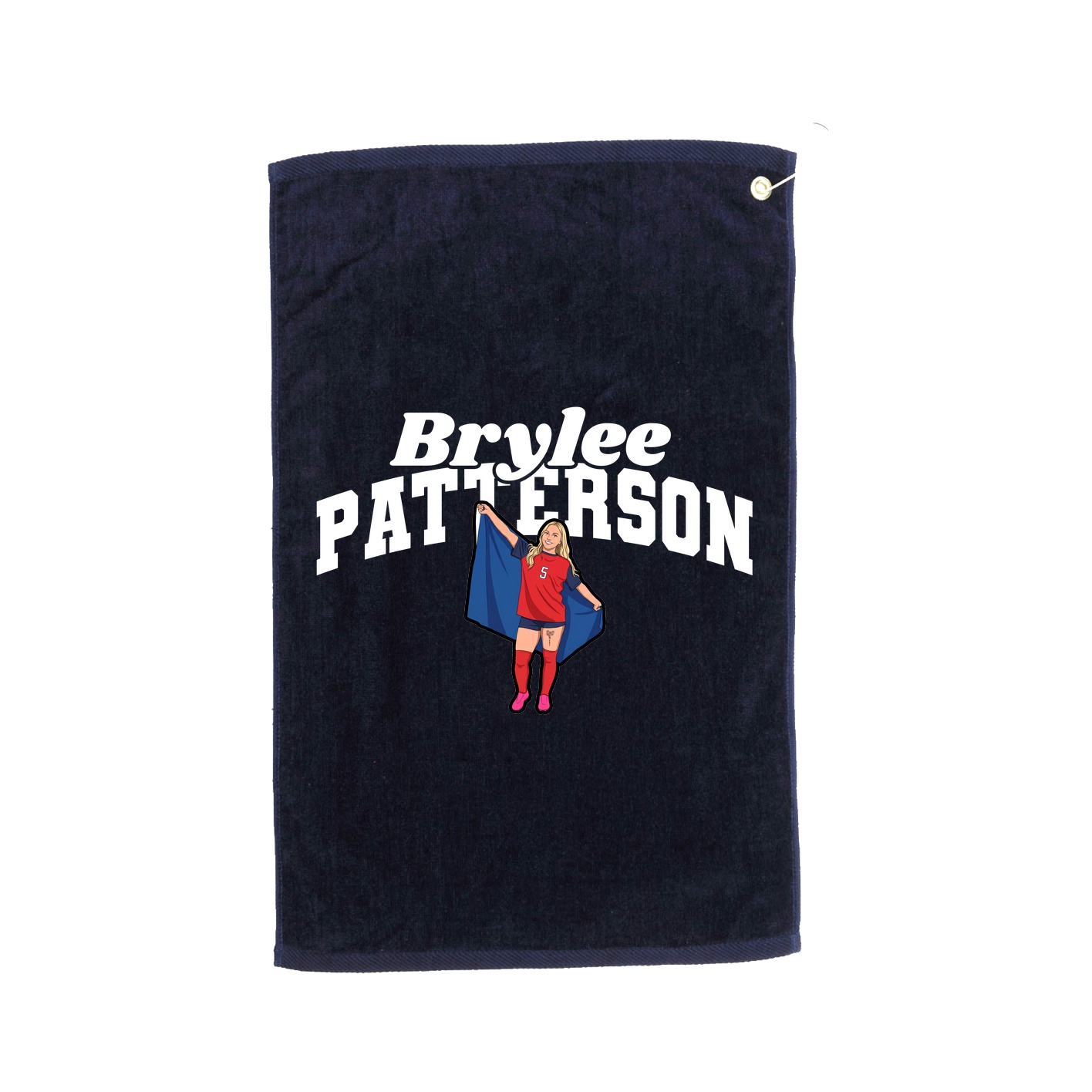 Golf Towel — Signature Arch in Navy