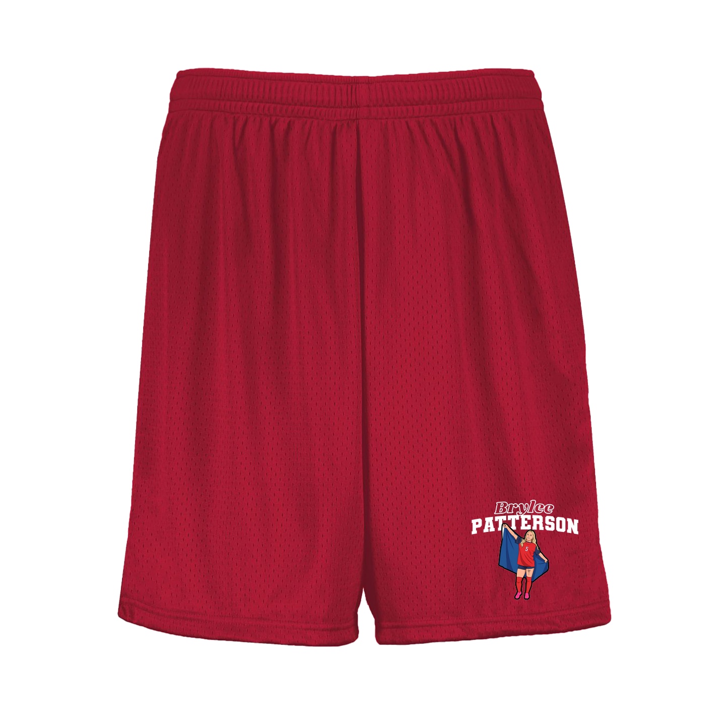 Shorts — Name Arch in Red