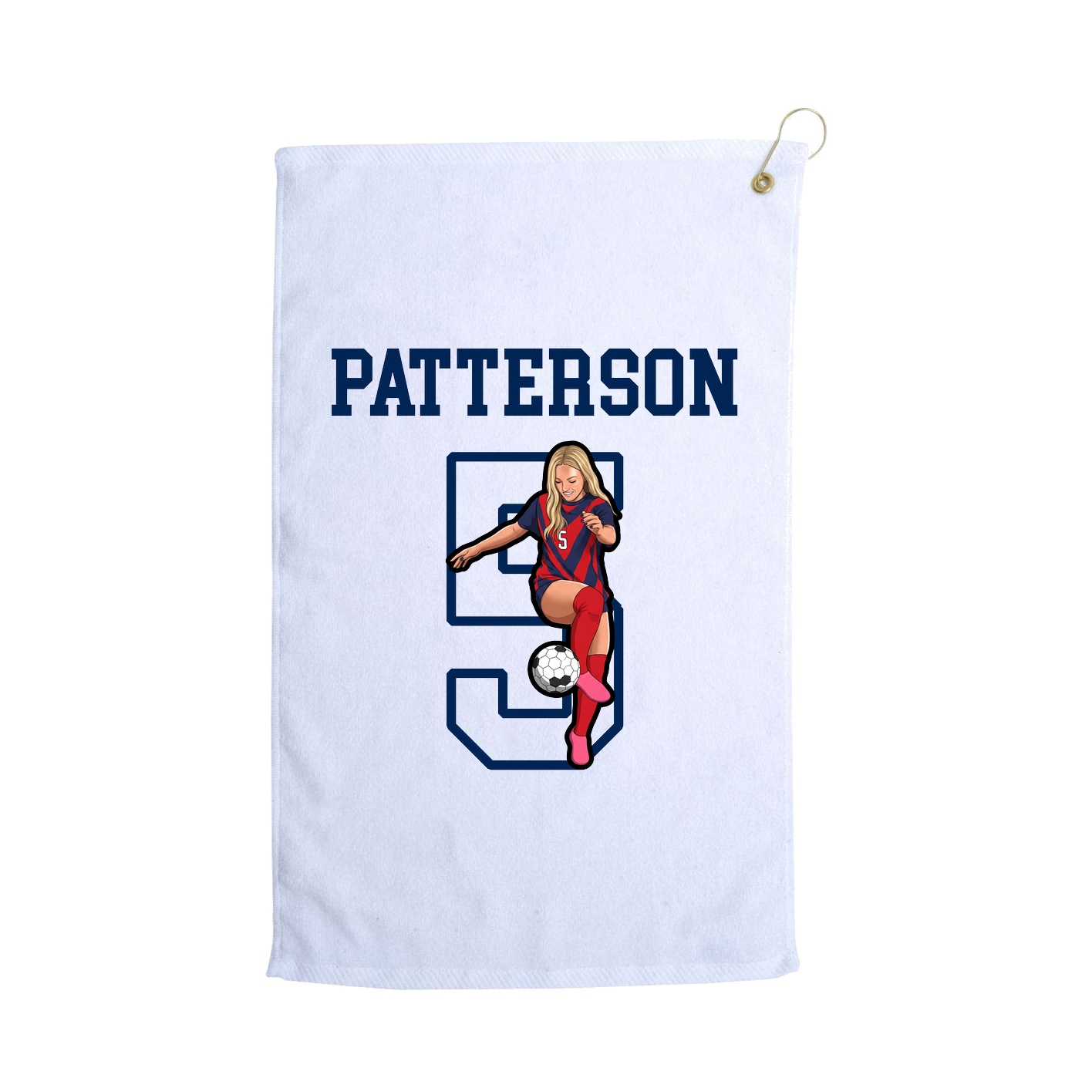 Golf Towel — Shirsey in White