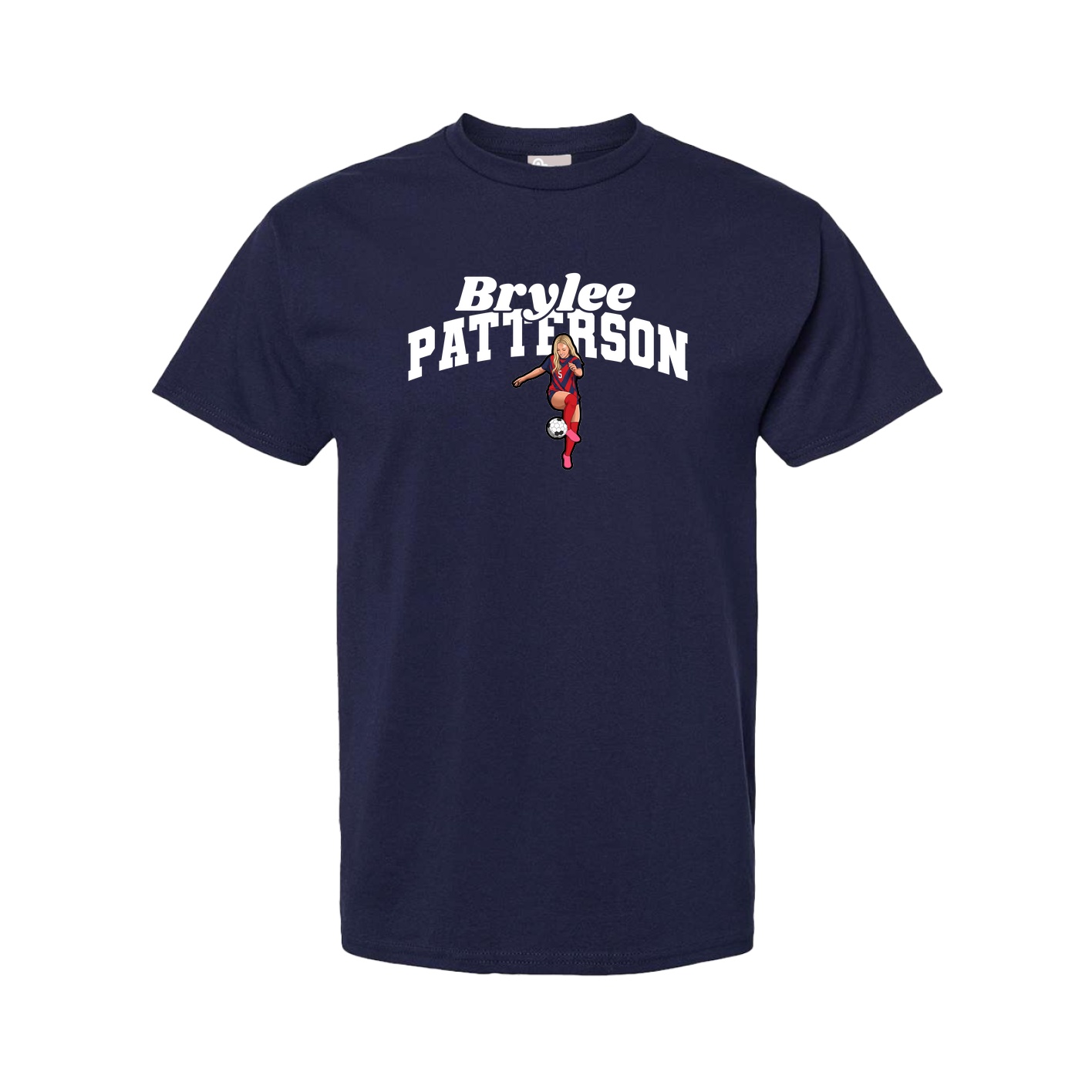Youth Tee — Signature Arch in Navy