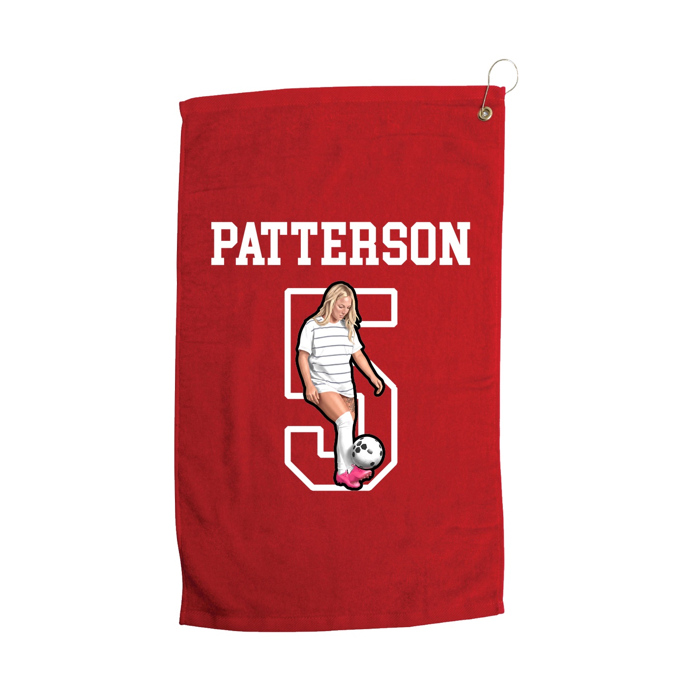 Golf Towel — Shirsey in Red