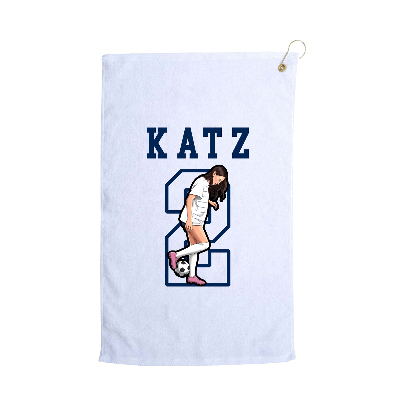 Golf Towel — Shirsey in White
