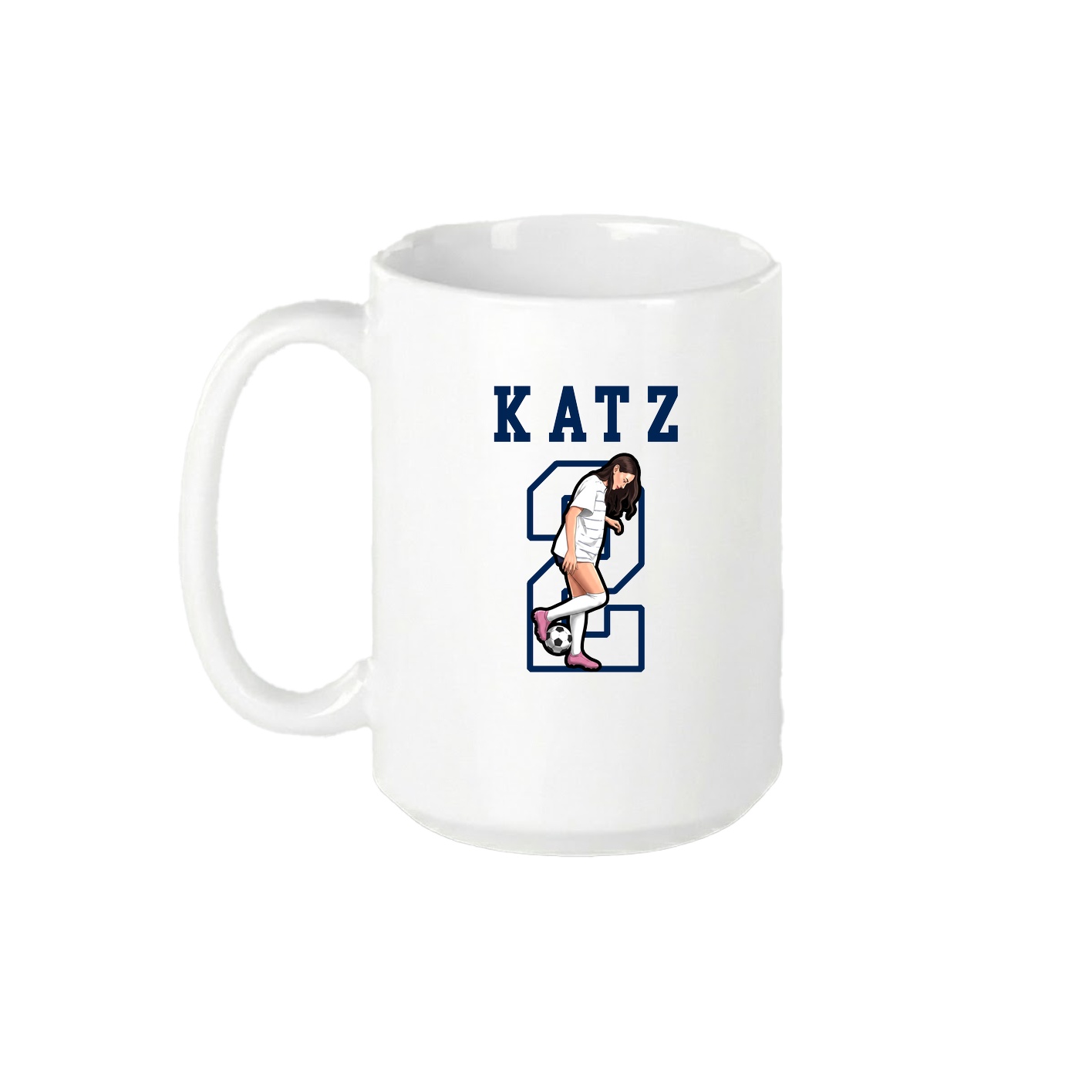 15oz Coffee Mug — Shirsey in White