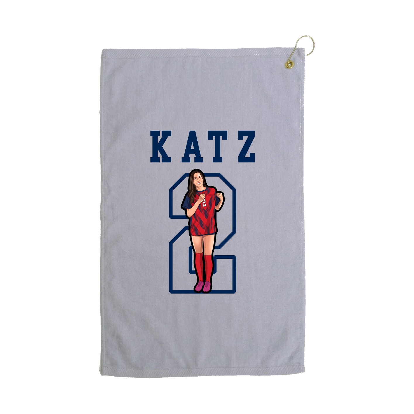 Golf Towel — Shirsey in Grey