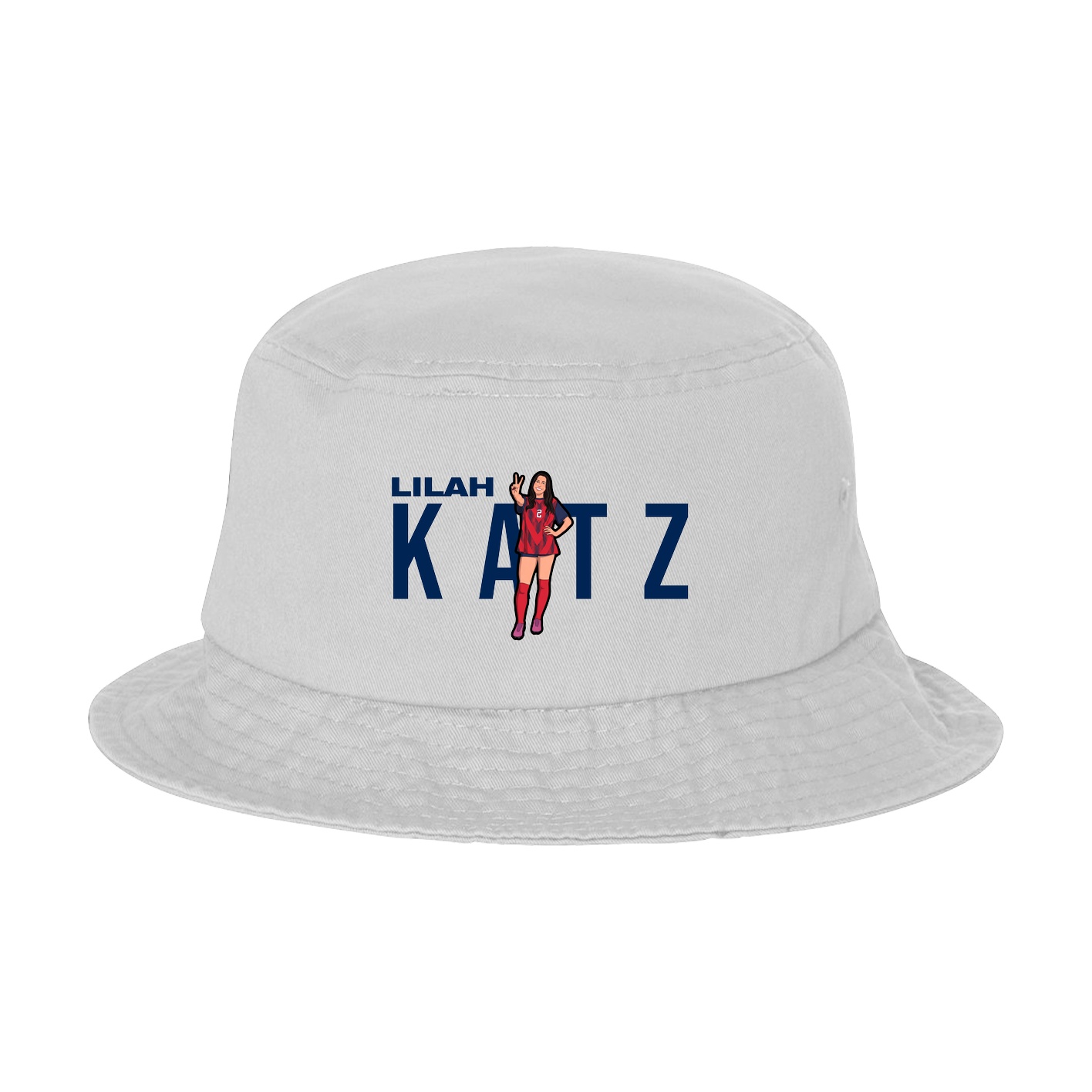 Bucket Cap — Player Name in White