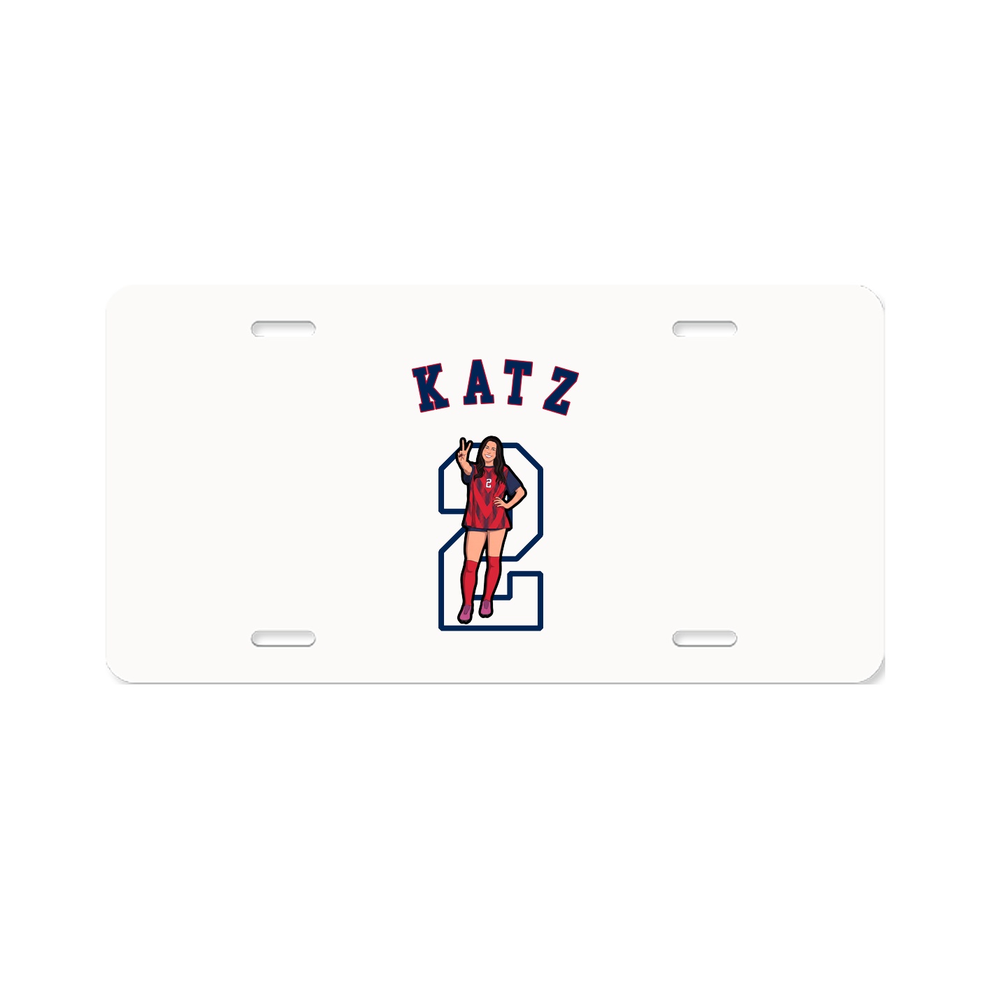 License Plate — Shirsey Arch in Classic