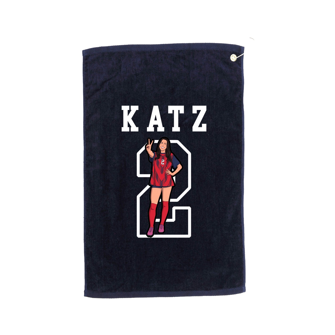 Golf Towel — Shirsey in Navy