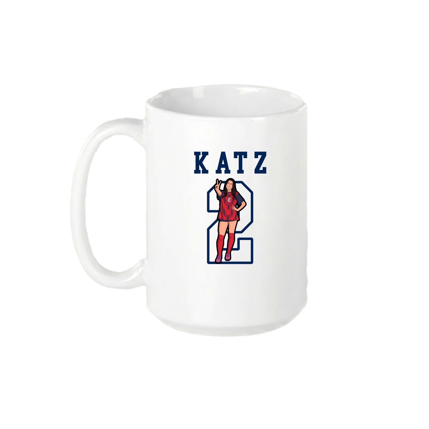 15oz Coffee Mug — Shirsey in White