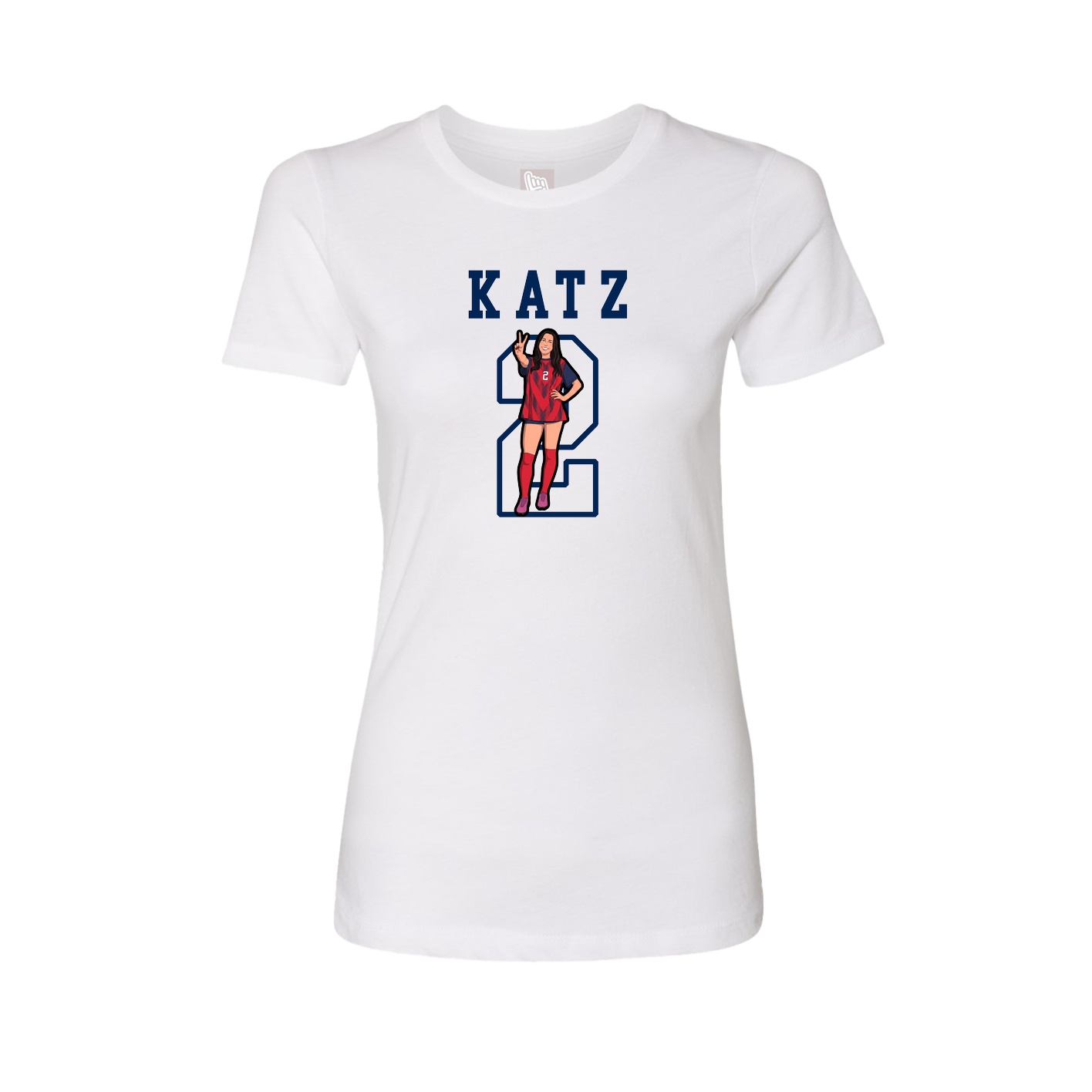 Fitted Women's Tee — Shirsey in White
