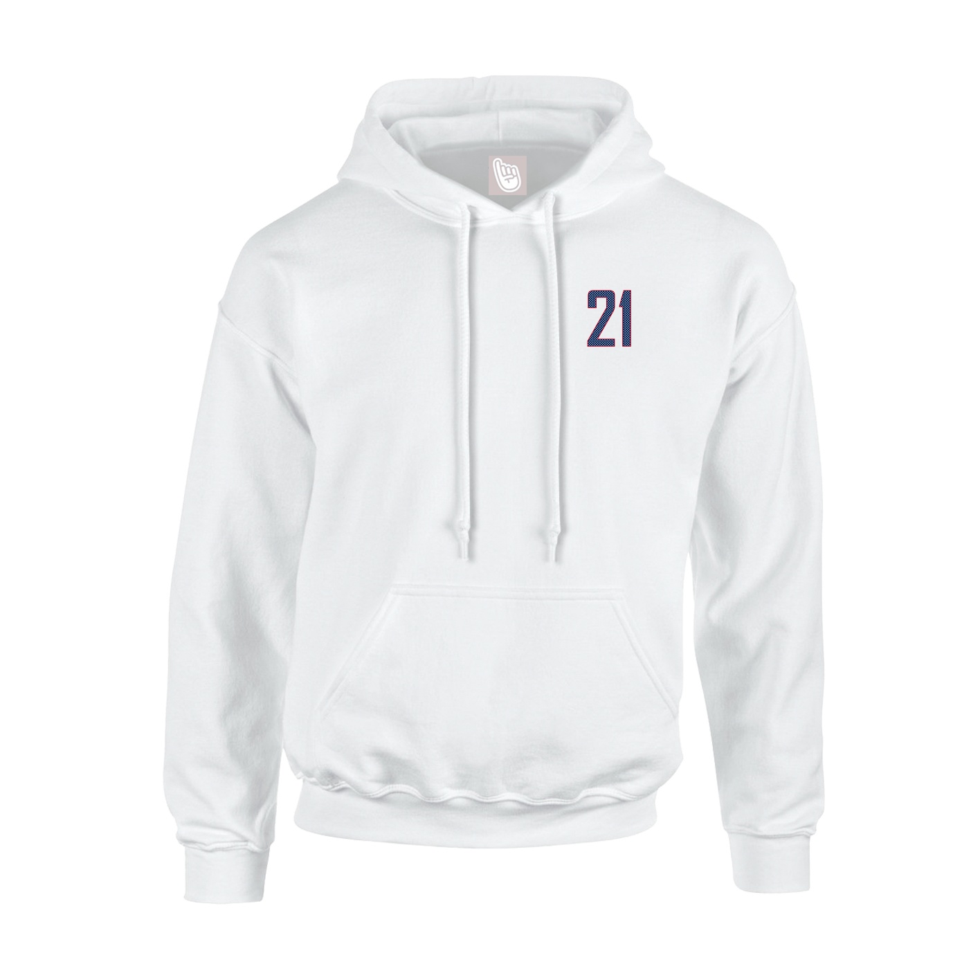 Hoodie — Front Shirsy in White