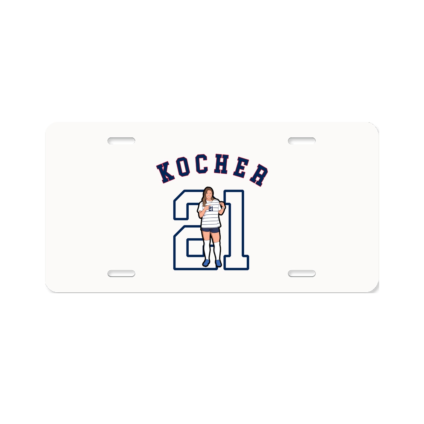 License Plate — Shirsey Arch in Classic