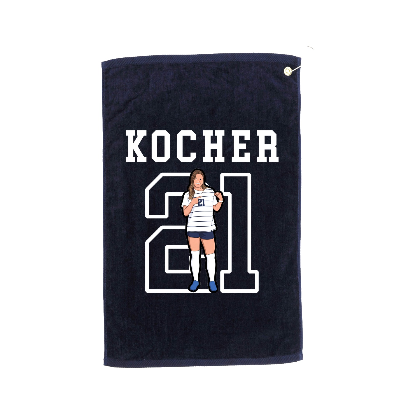 Golf Towel — Shirsey in Navy