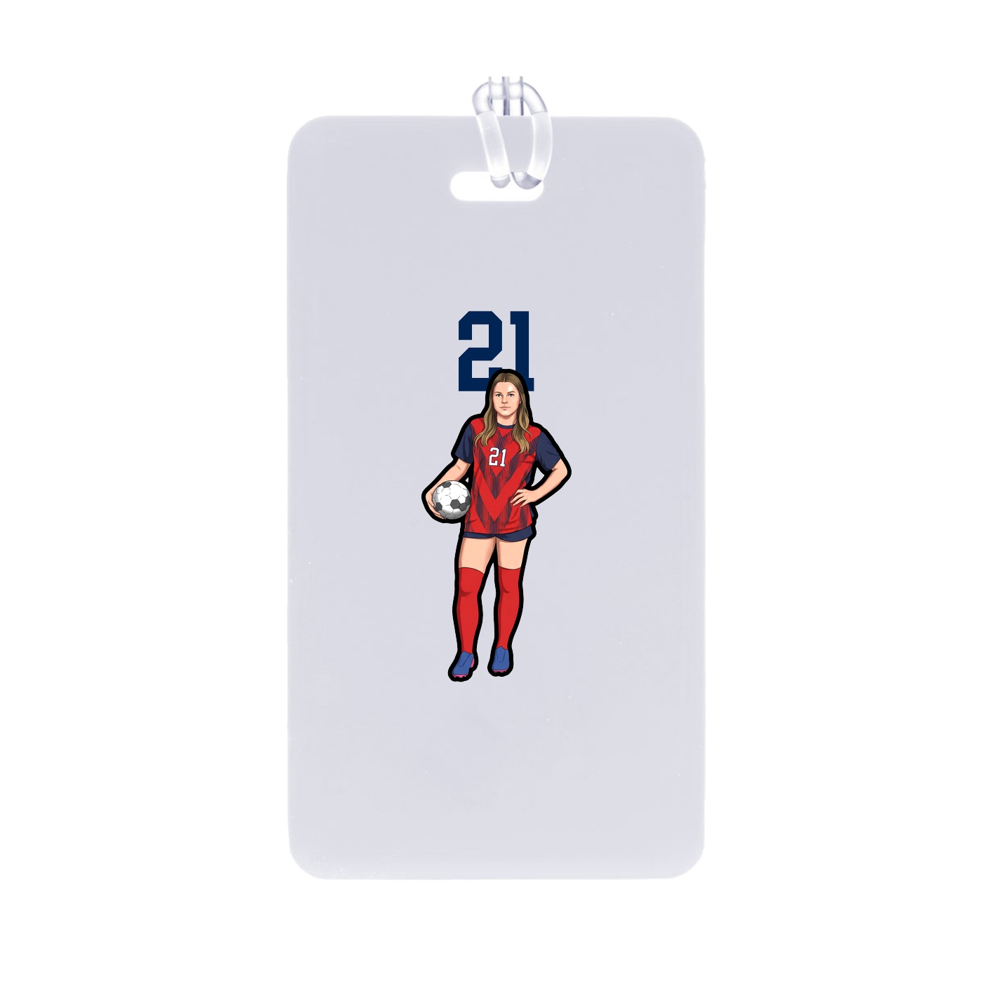 Bag Tag — Number Top in Classic