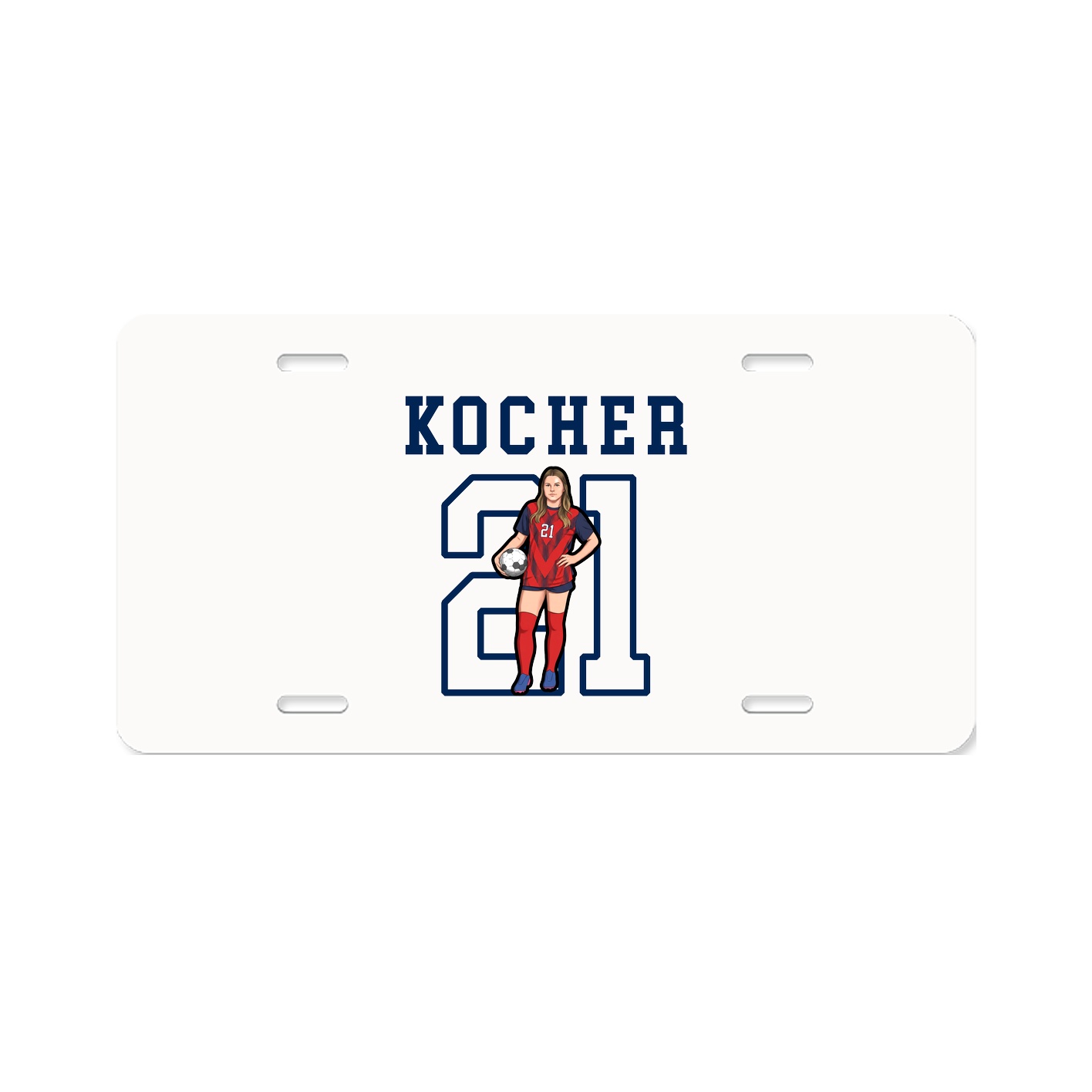 License Plate — Shirsey in Classic