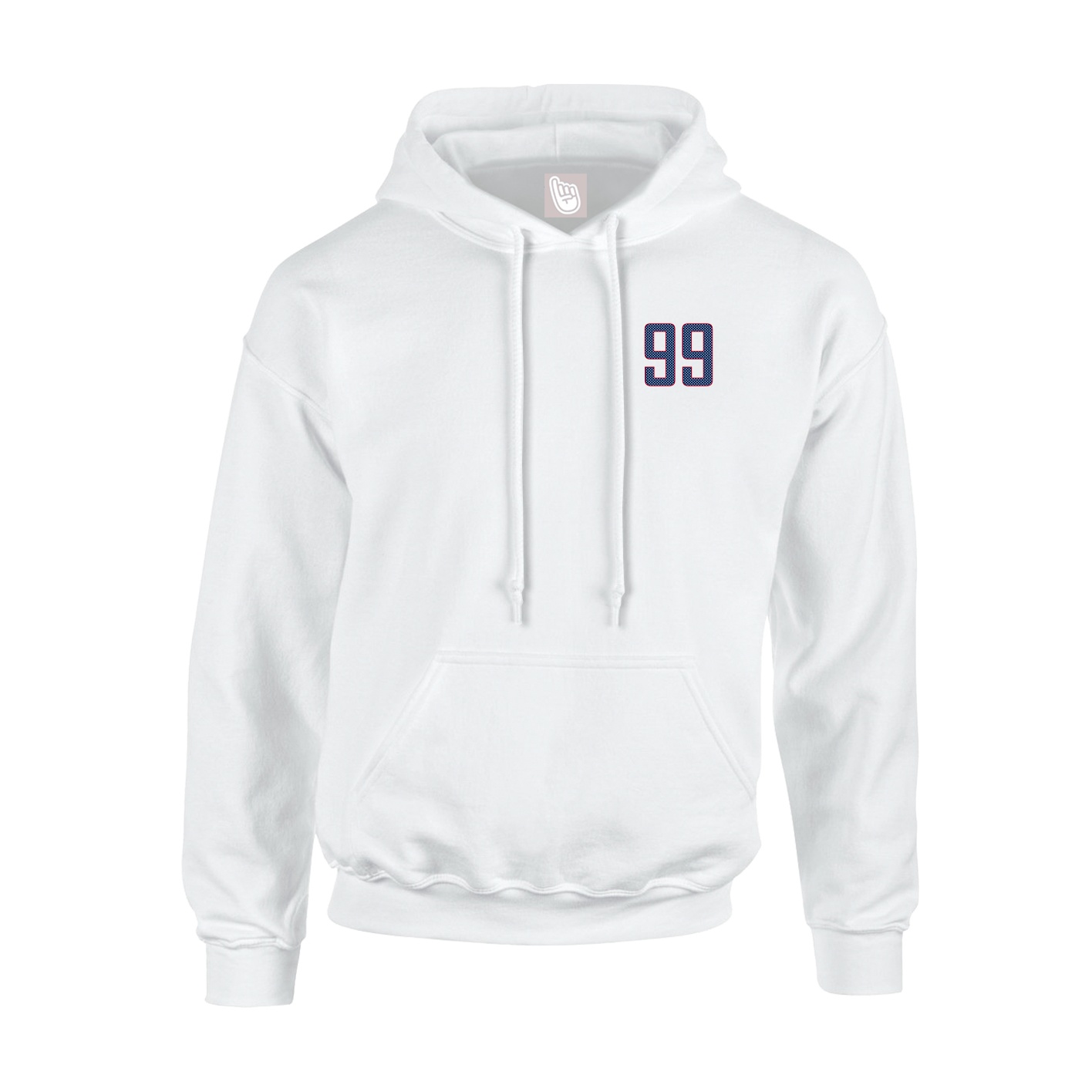 Hoodie — Front Shirsy in White