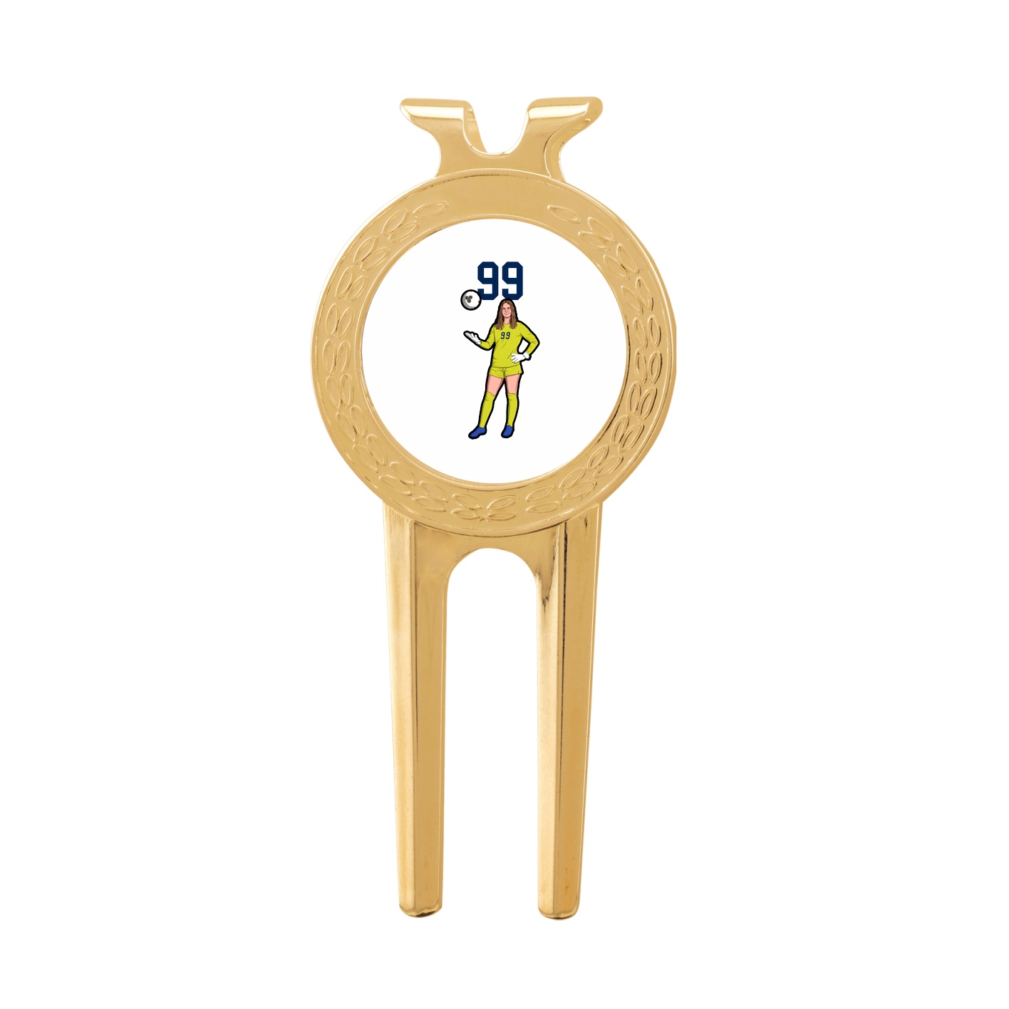 Divot Tool with Ball Marker — Number Top in Classic