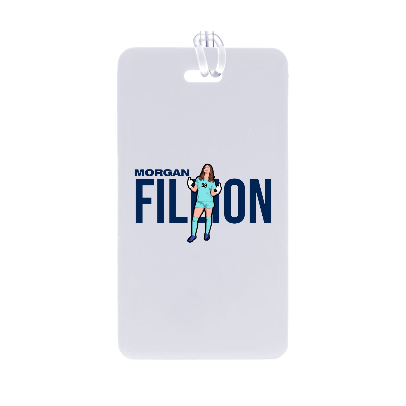 Bag Tag — Player Name in Classic