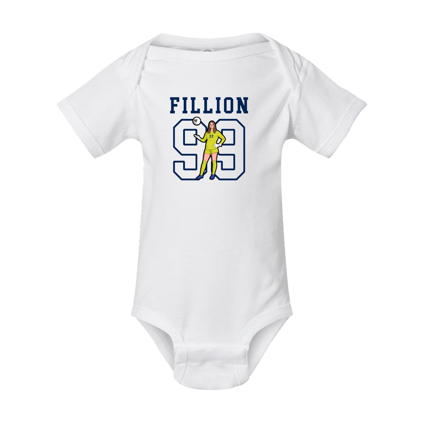 Baby Onesie — Shirsey in White